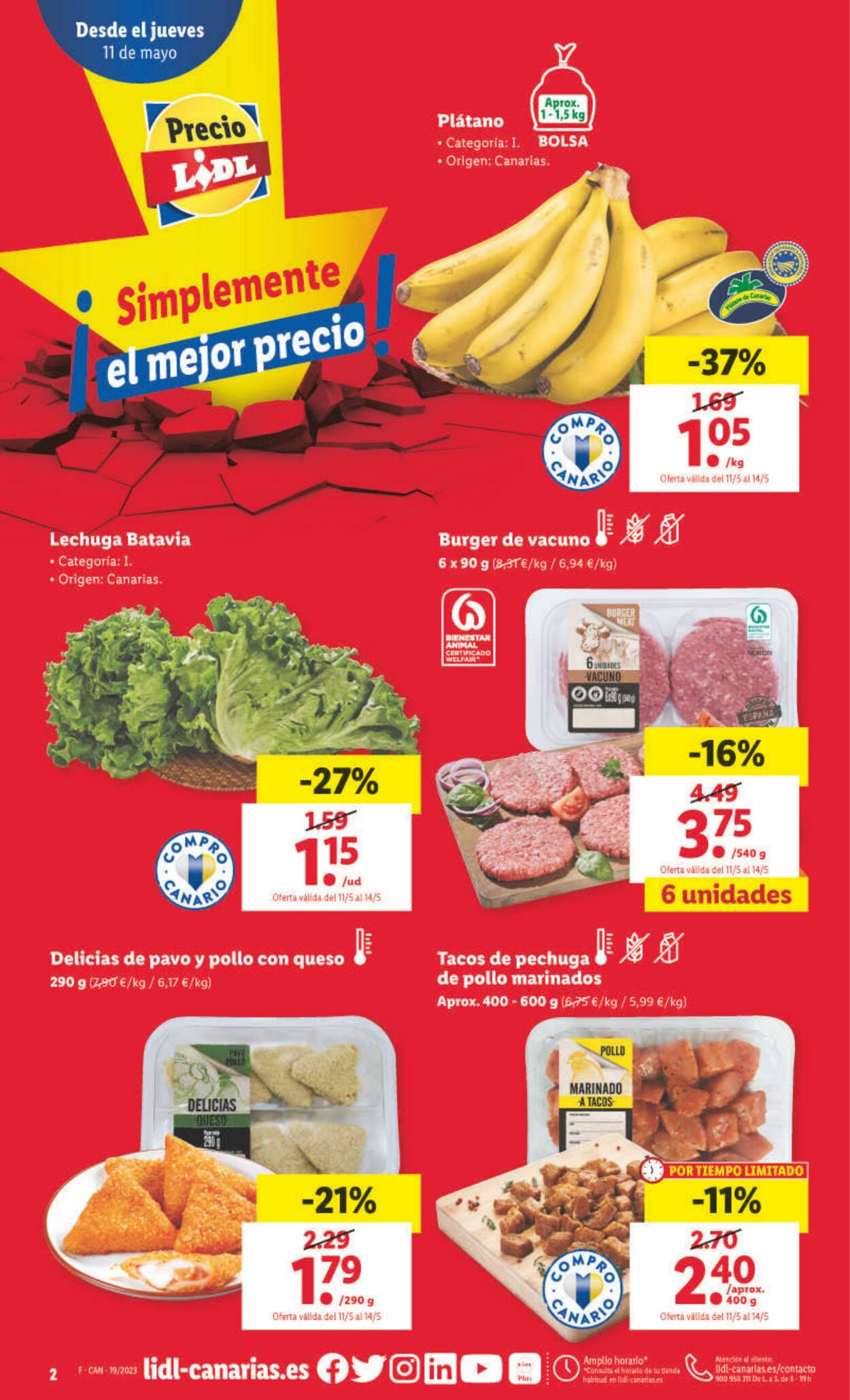 Folleto Lidl 11.05.2023 - 17.05.2023