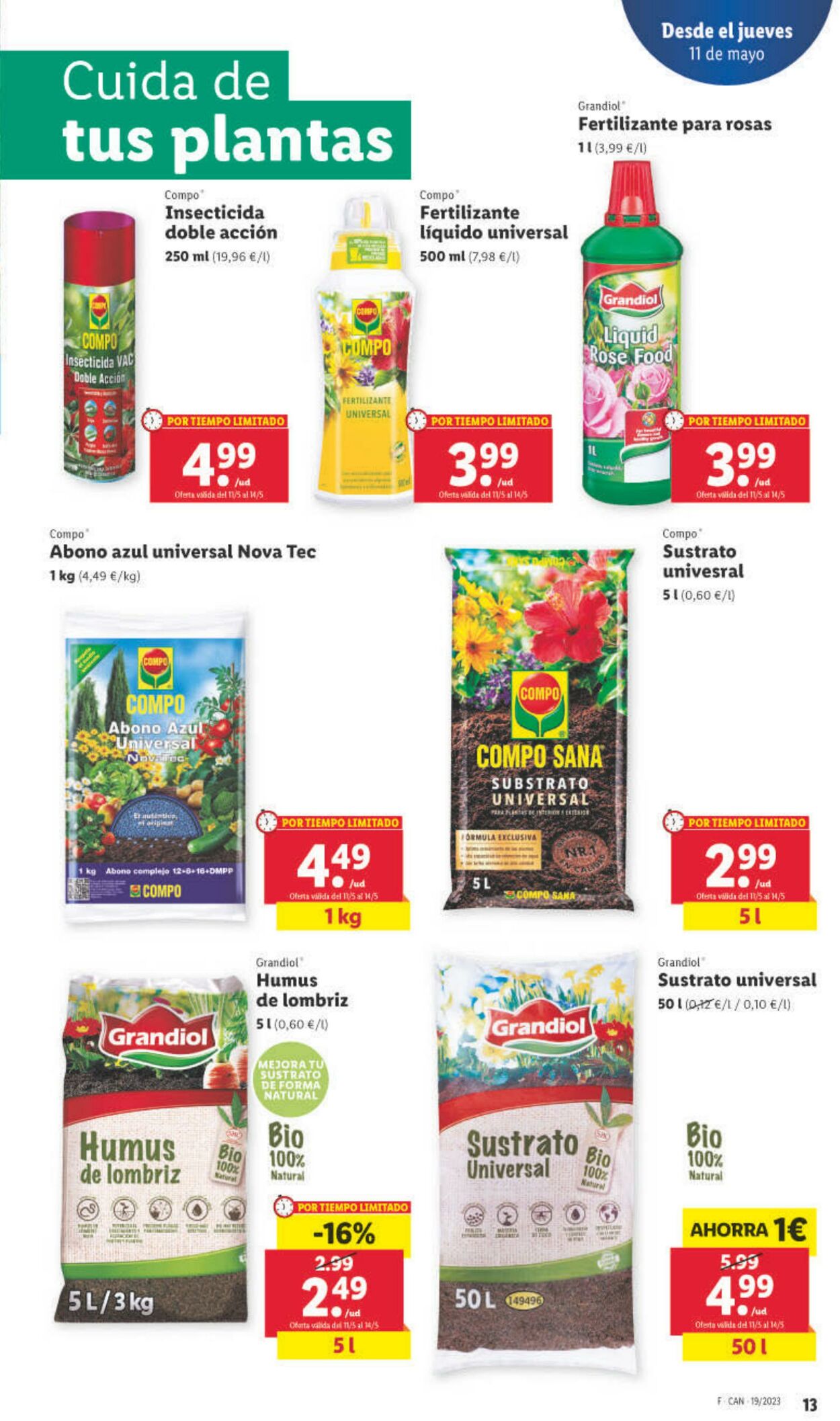 Folleto Lidl 11.05.2023 - 17.05.2023