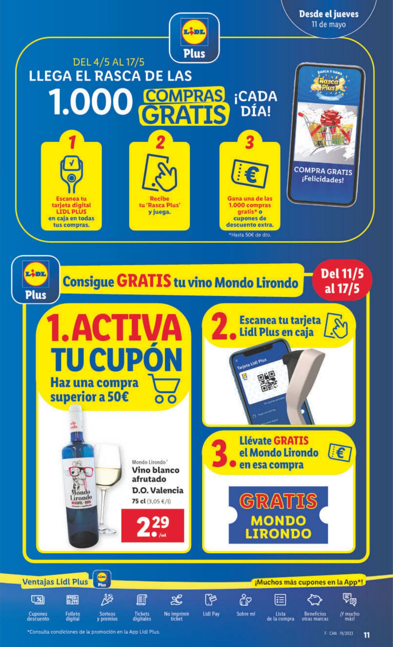 Folleto Lidl 11.05.2023 - 17.05.2023