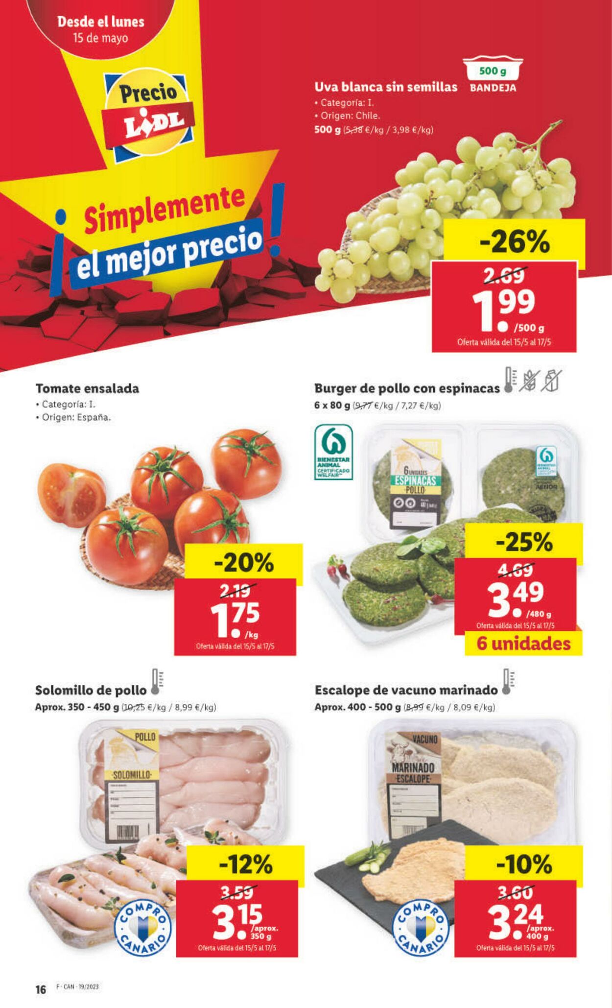 Folleto Lidl 11.05.2023 - 17.05.2023