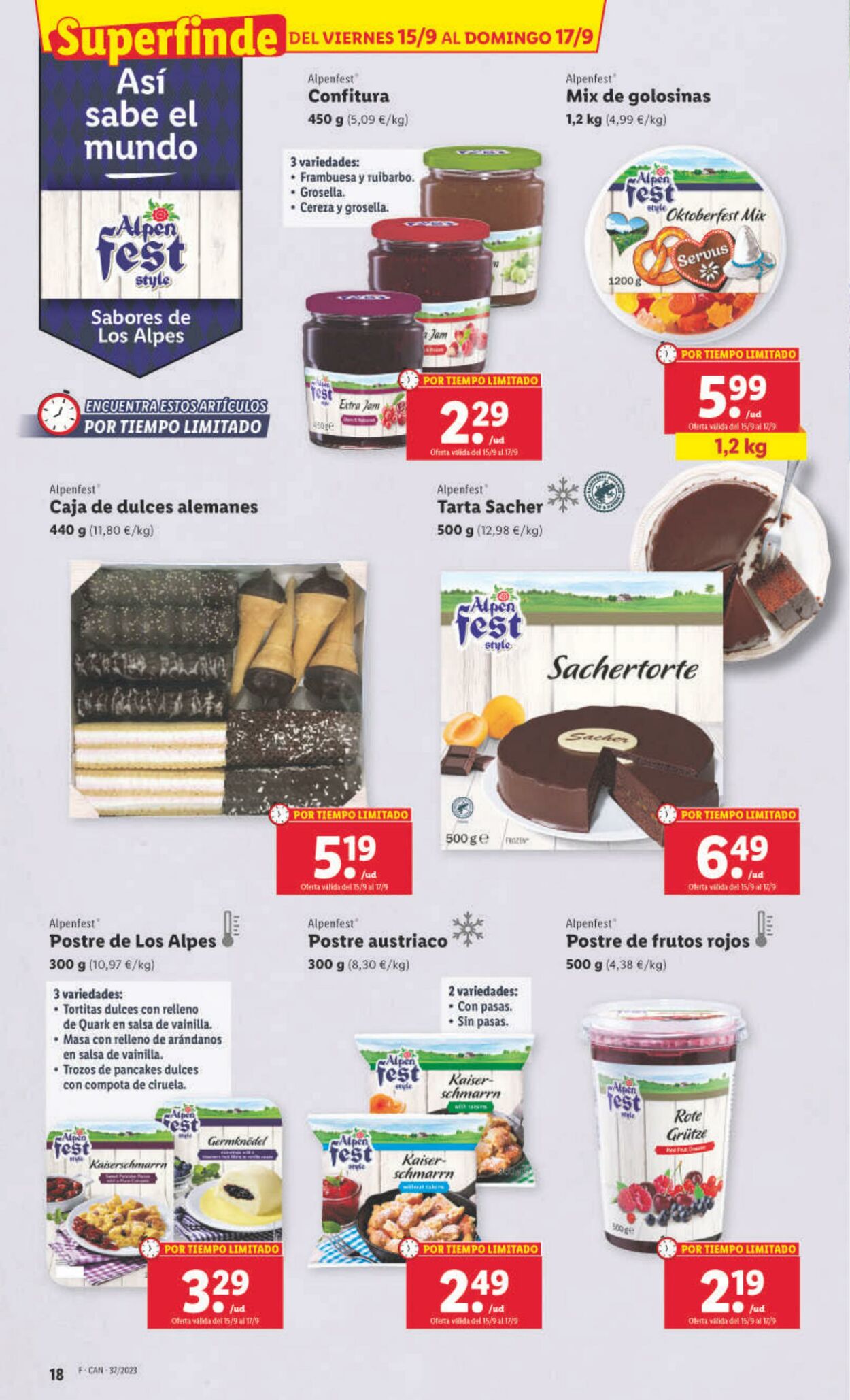 Folleto Lidl 11.09.2023 - 17.09.2023