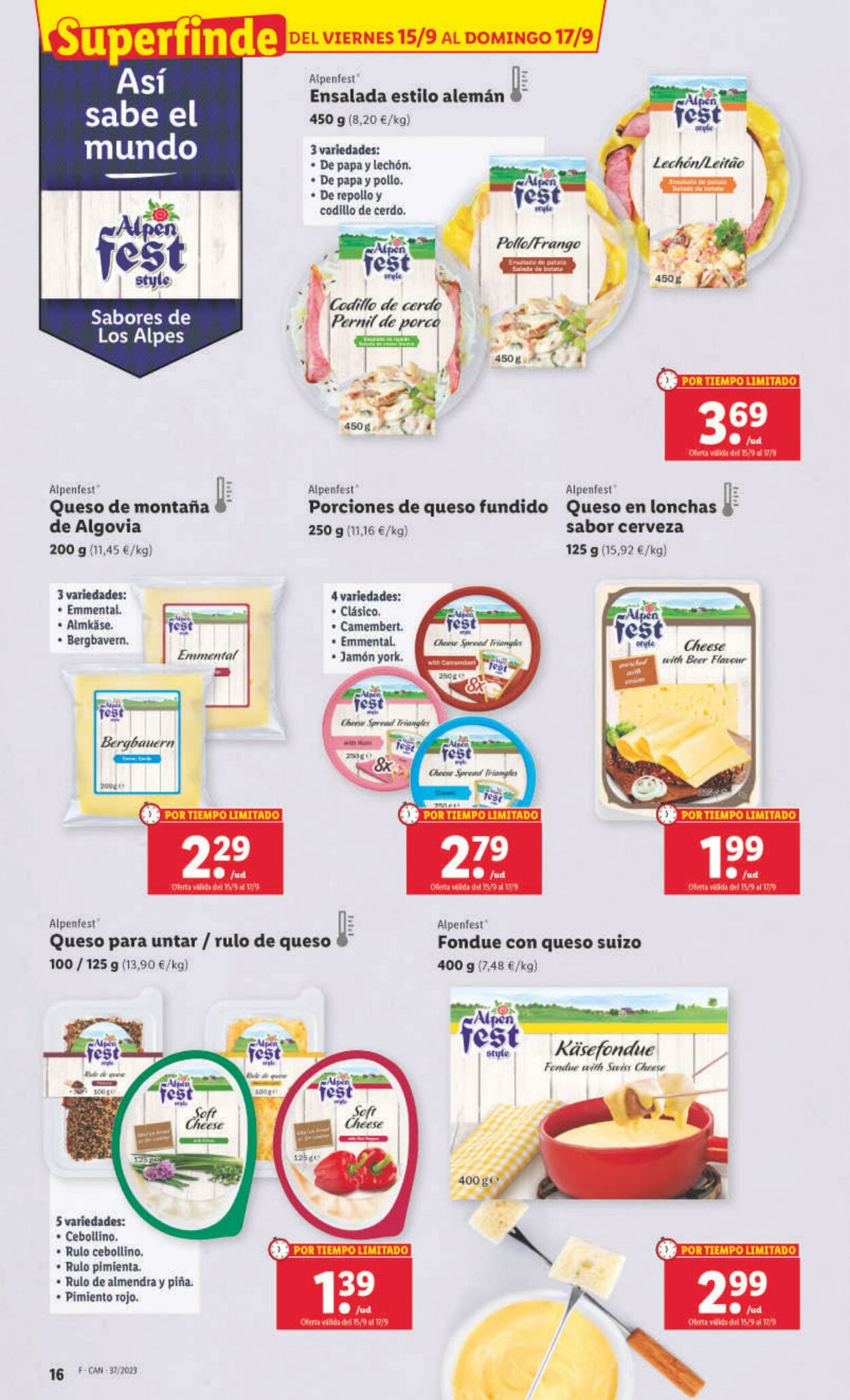 Folleto Lidl 11.09.2023 - 17.09.2023