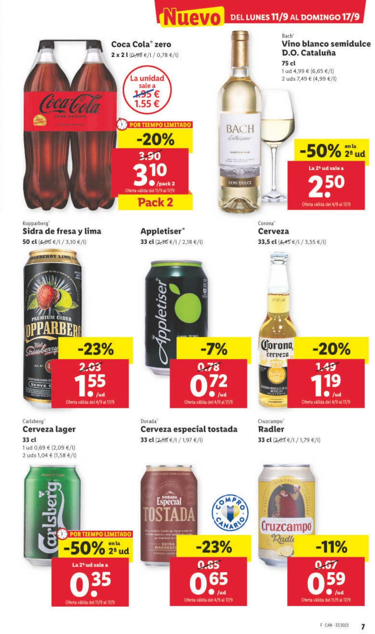 Folleto Lidl 11.09.2023 - 17.09.2023