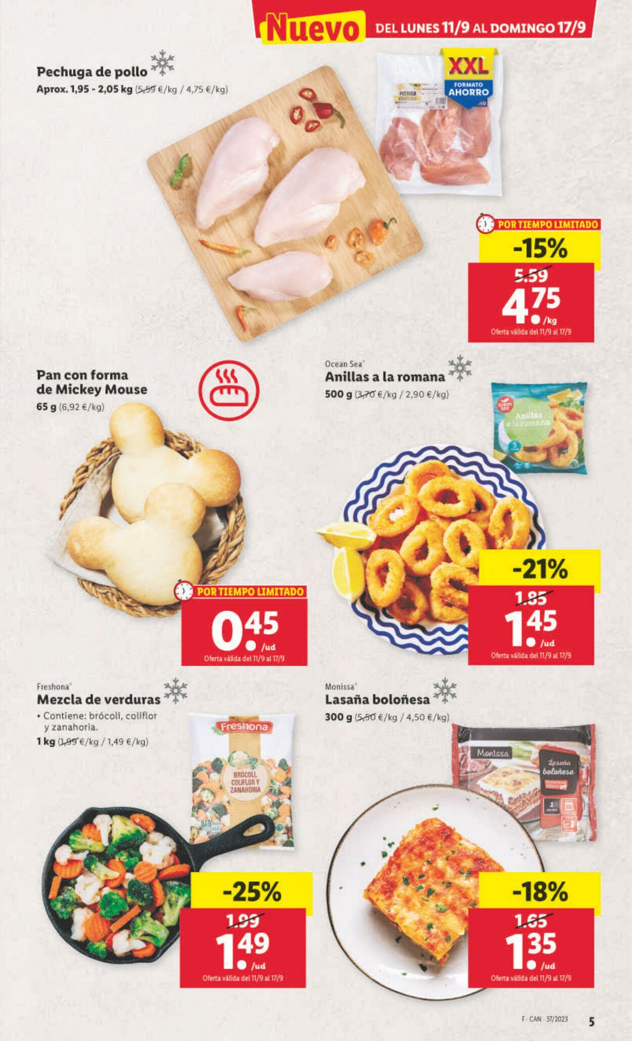 Folleto Lidl 11.09.2023 - 17.09.2023