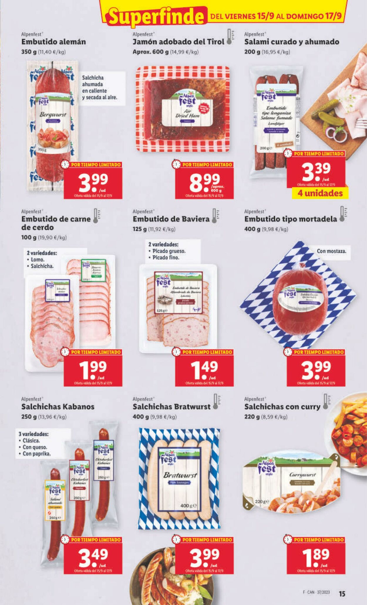 Folleto Lidl 11.09.2023 - 17.09.2023