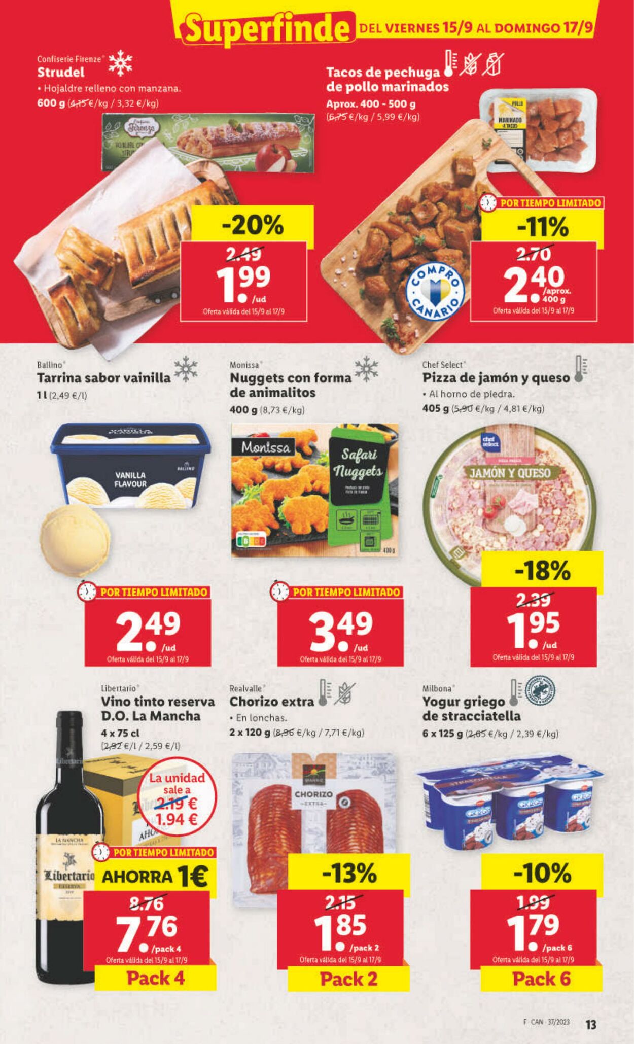 Folleto Lidl 11.09.2023 - 17.09.2023