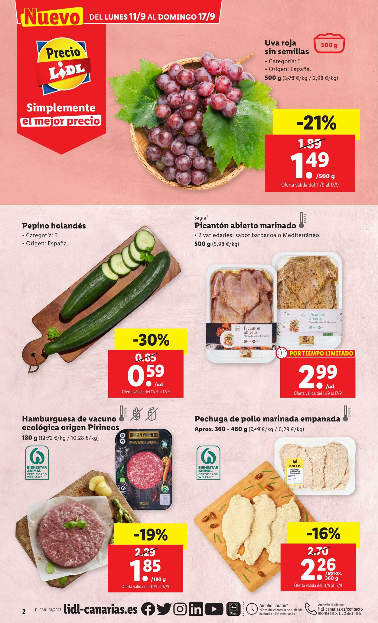 Folleto Lidl 11.09.2023 - 17.09.2023