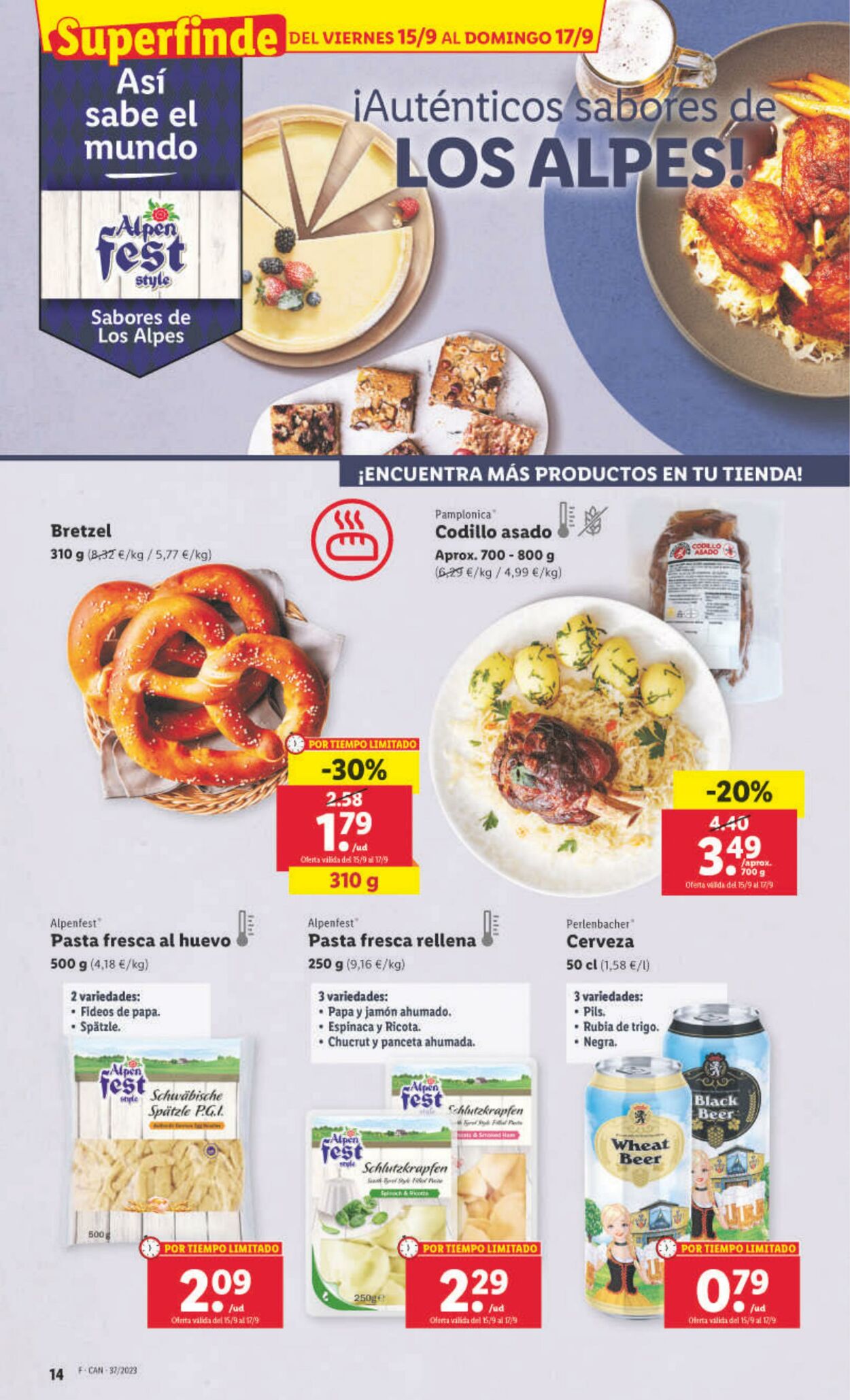 Folleto Lidl 11.09.2023 - 17.09.2023