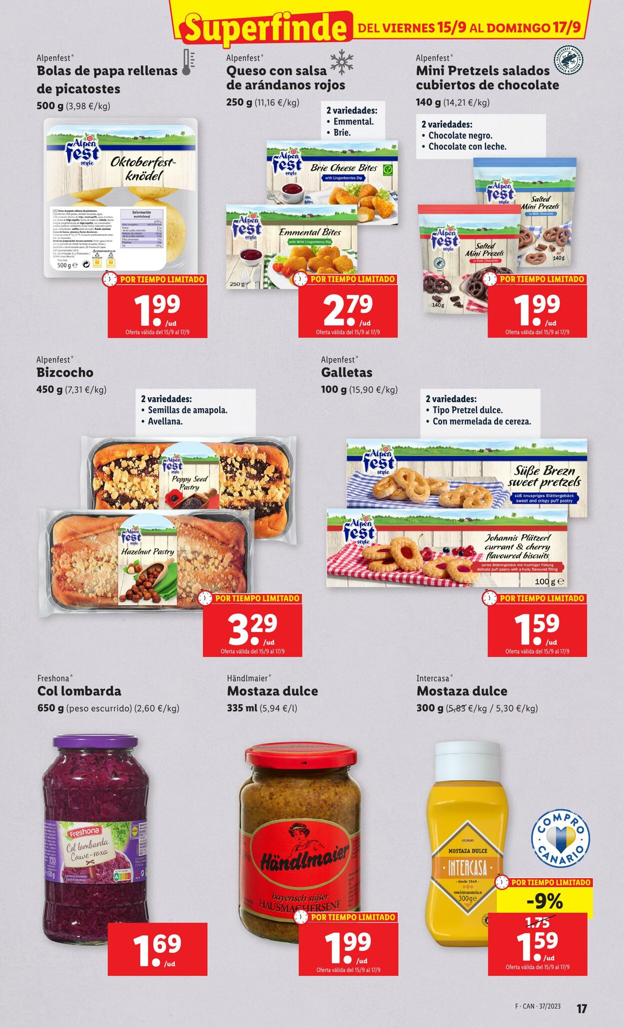 Folleto Lidl 11.09.2023 - 17.09.2023