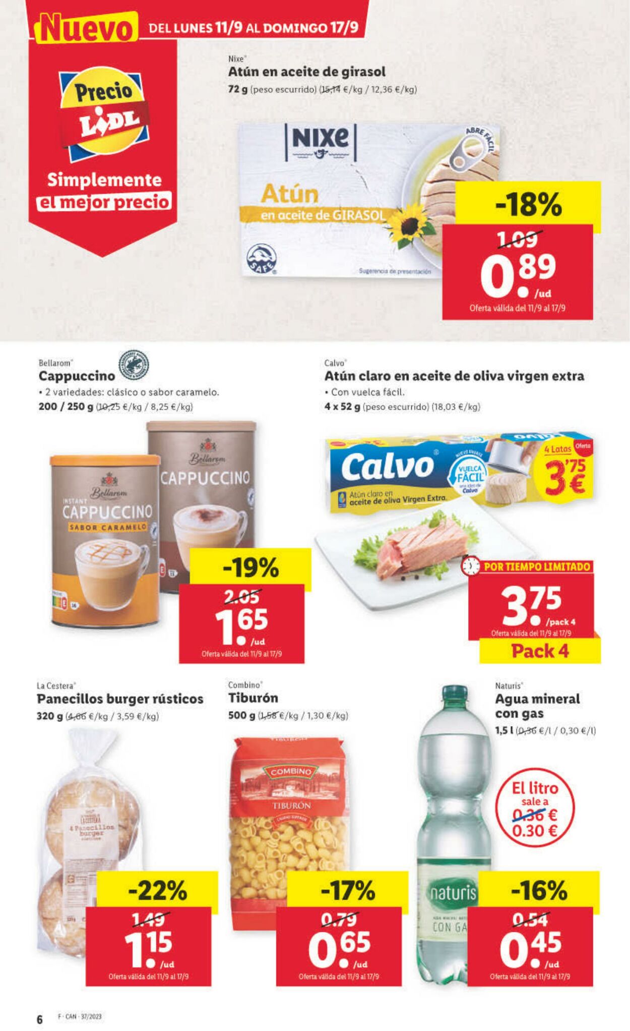 Folleto Lidl 11.09.2023 - 17.09.2023