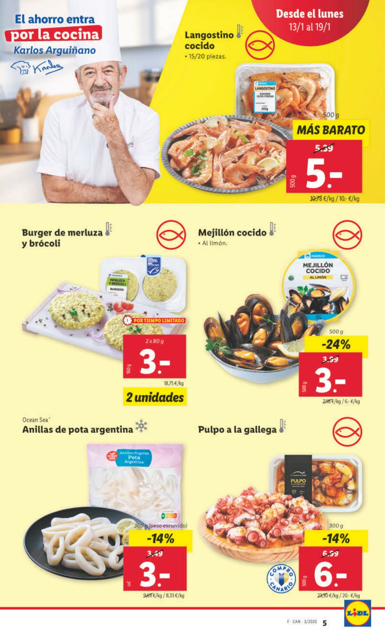 Folleto Lidl 13.01.2025 - 19.01.2025