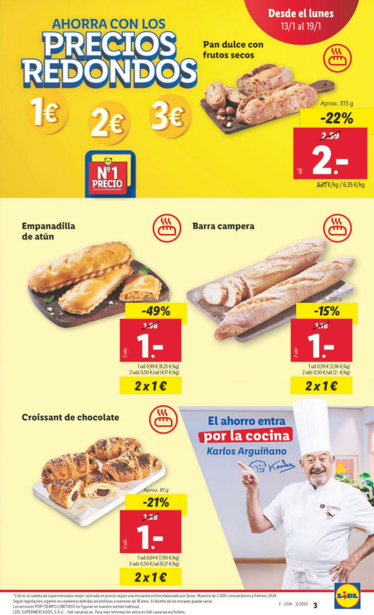 Folleto Lidl 13.01.2025 - 19.01.2025