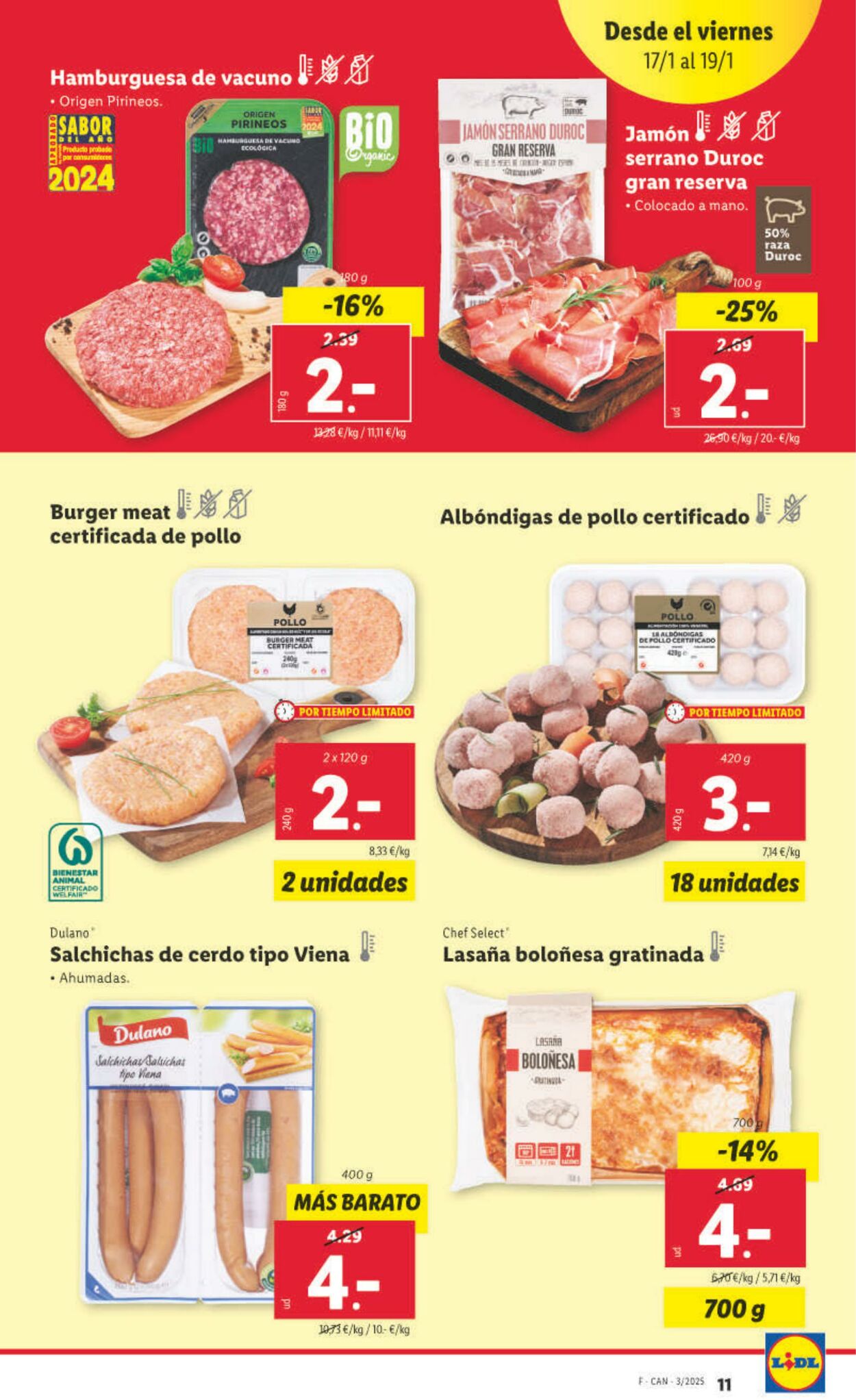 Folleto Lidl 13.01.2025 - 19.01.2025