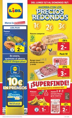 Folleto Lidl 13.01.2025 - 19.01.2025