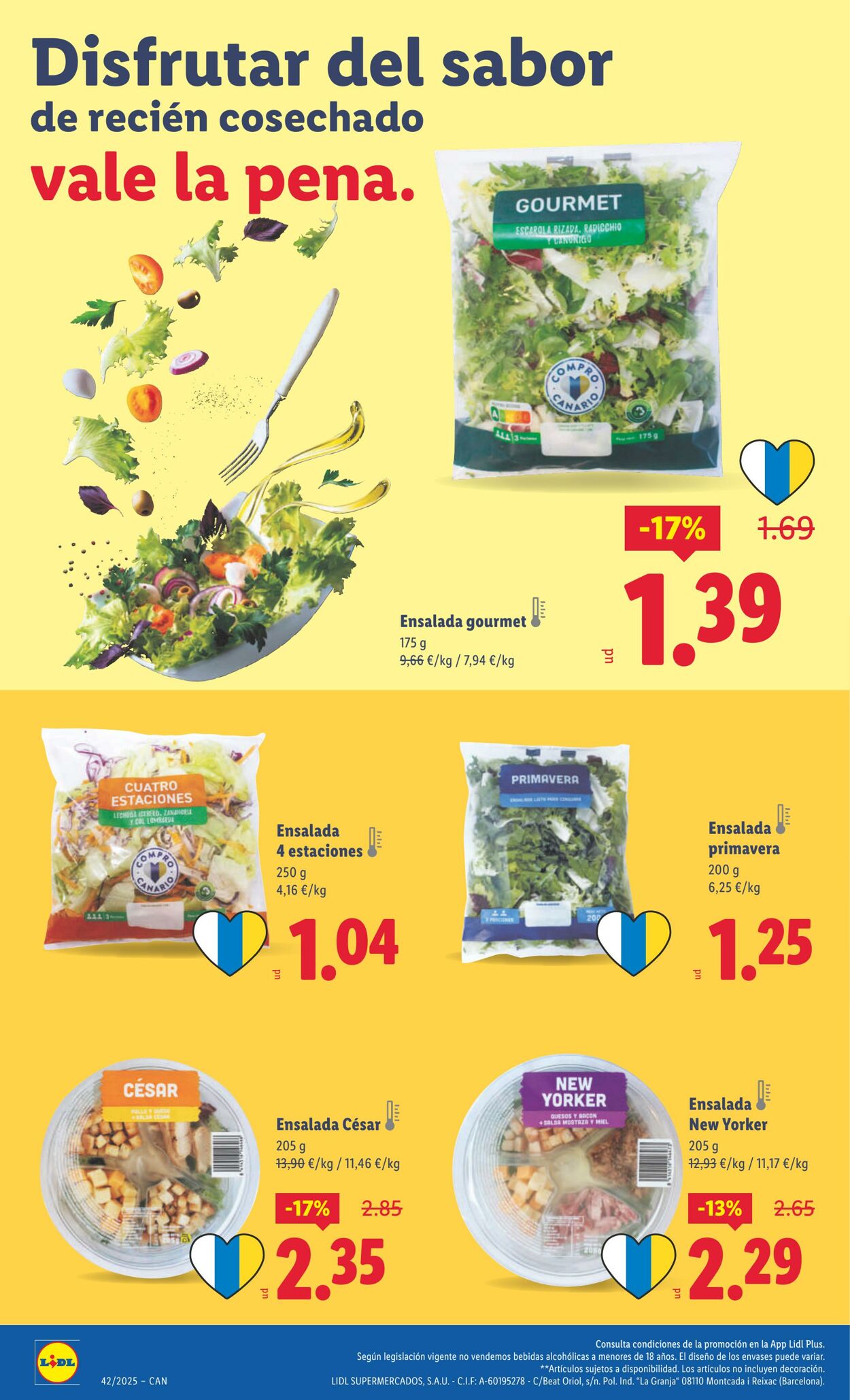 Folleto Lidl 13.10.2025 - 19.10.2025