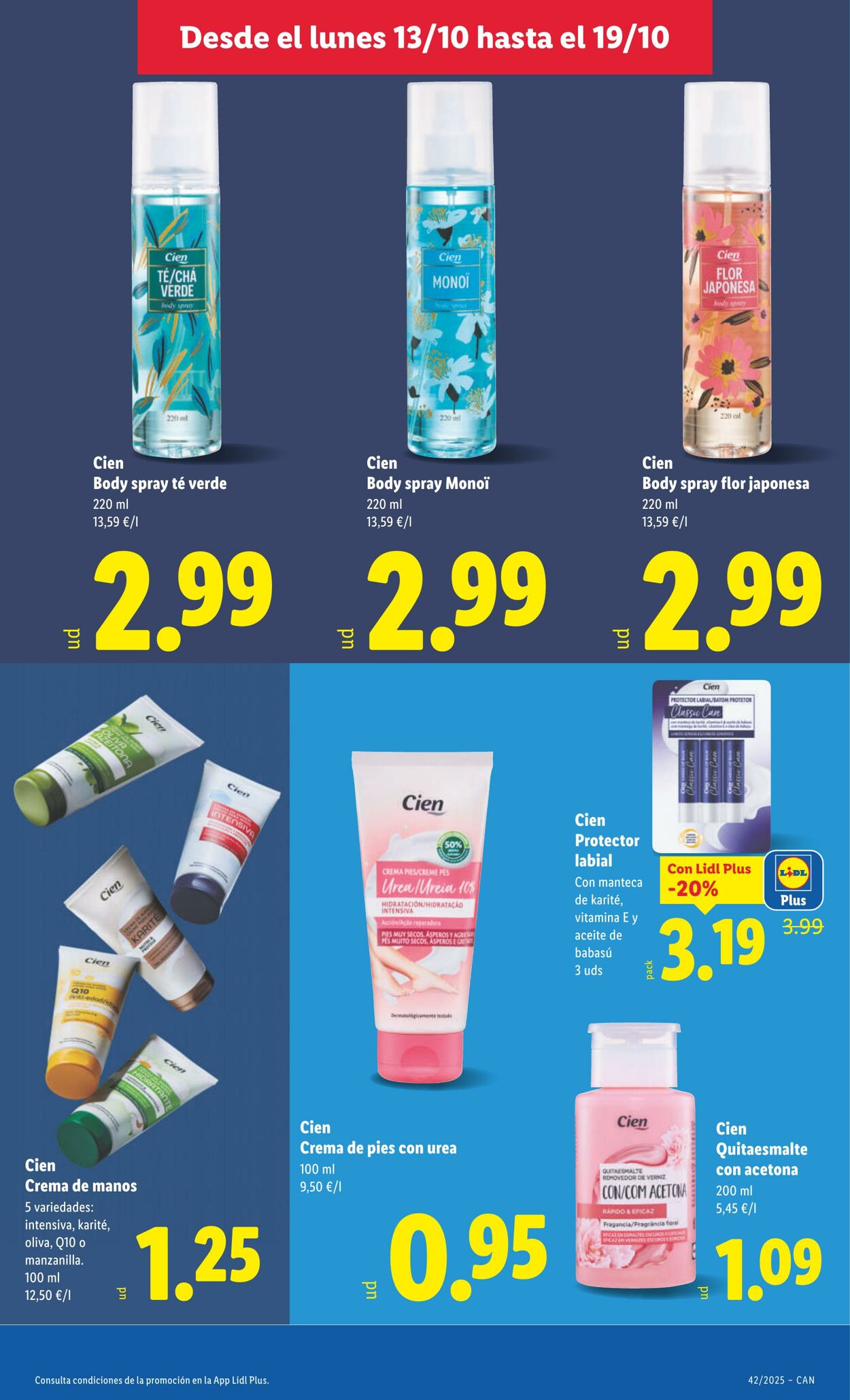 Folleto Lidl 13.10.2025 - 19.10.2025