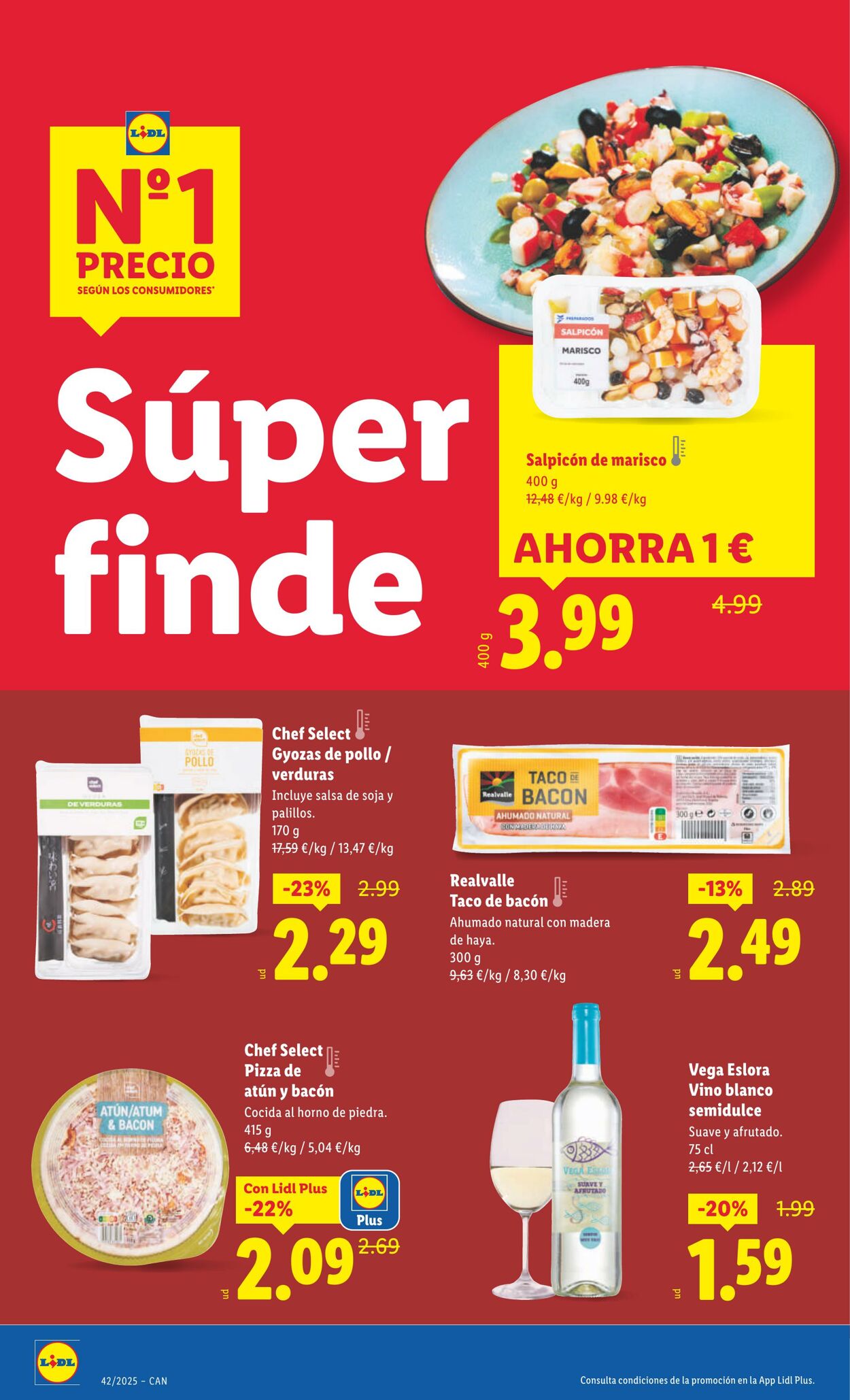 Folleto Lidl 13.10.2025 - 19.10.2025