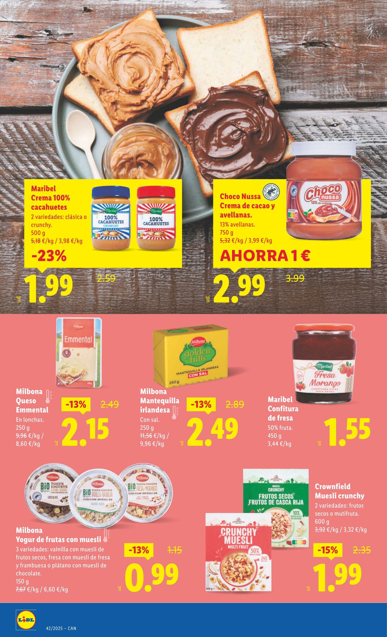 Folleto Lidl 13.10.2025 - 19.10.2025