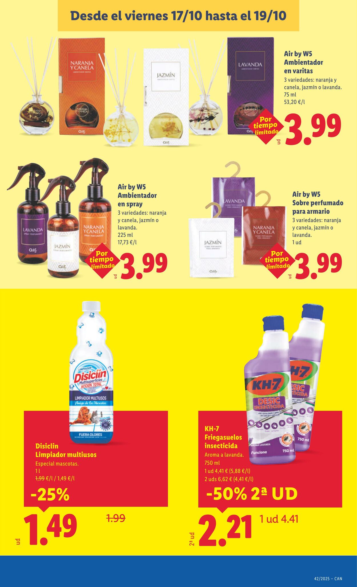 Folleto Lidl 13.10.2025 - 19.10.2025