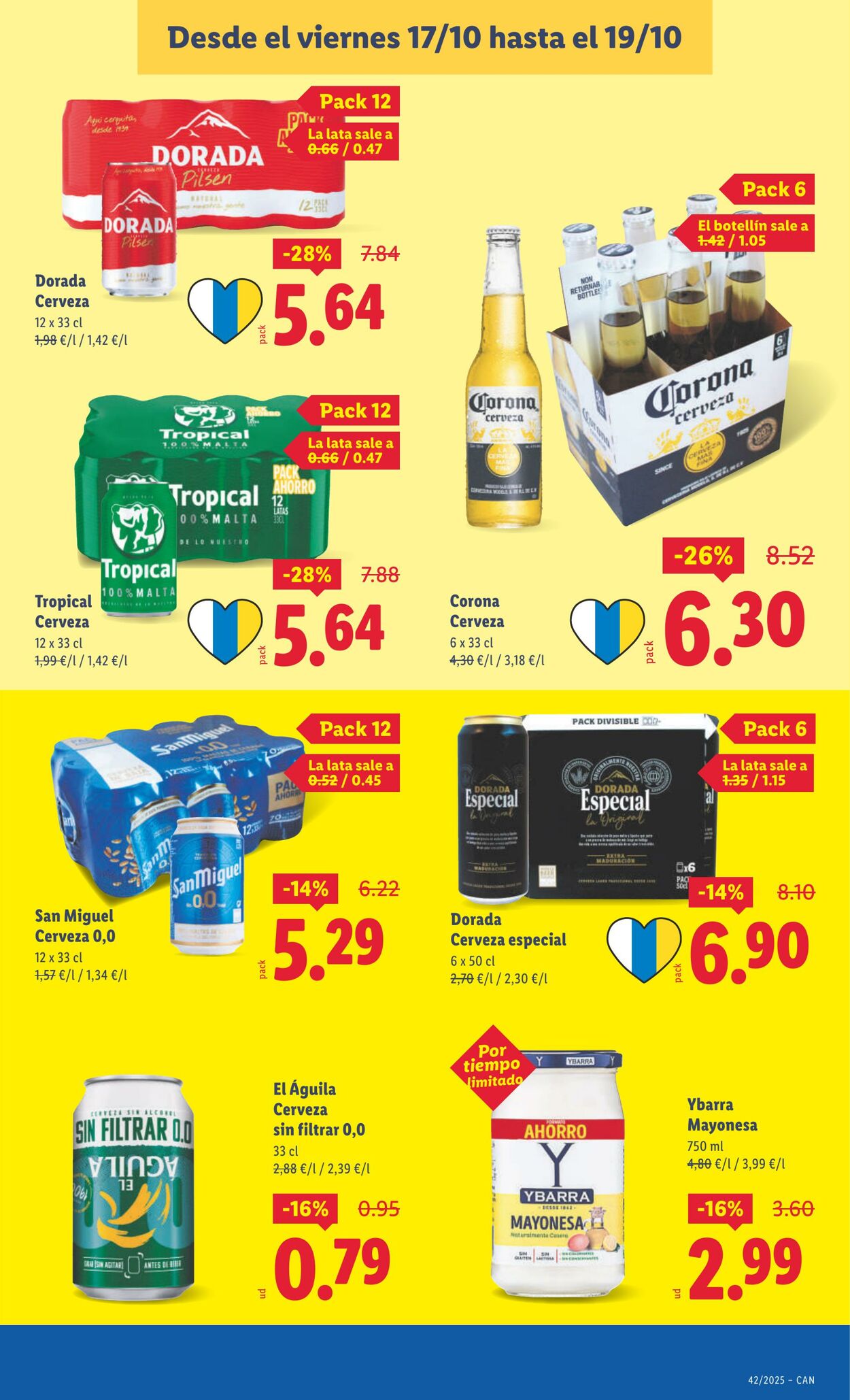 Folleto Lidl 13.10.2025 - 19.10.2025