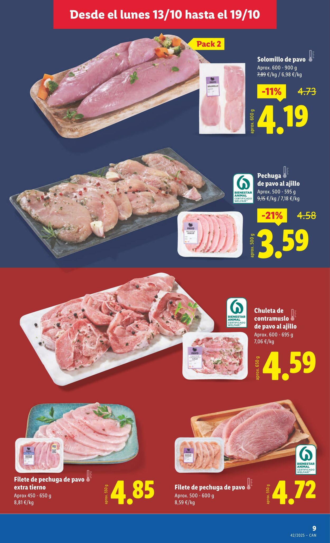 Folleto Lidl 13.10.2025 - 19.10.2025