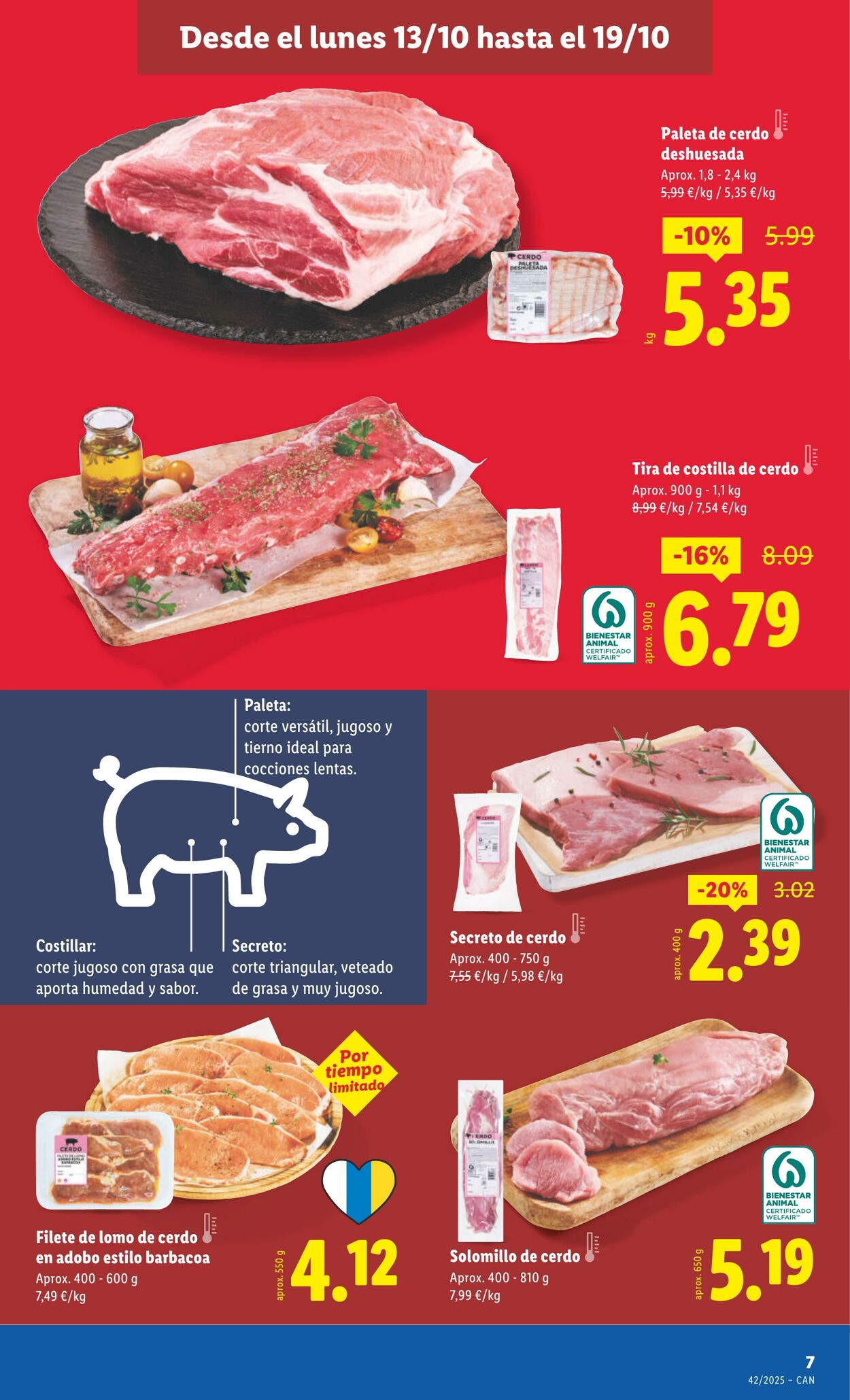 Folleto Lidl 13.10.2025 - 19.10.2025