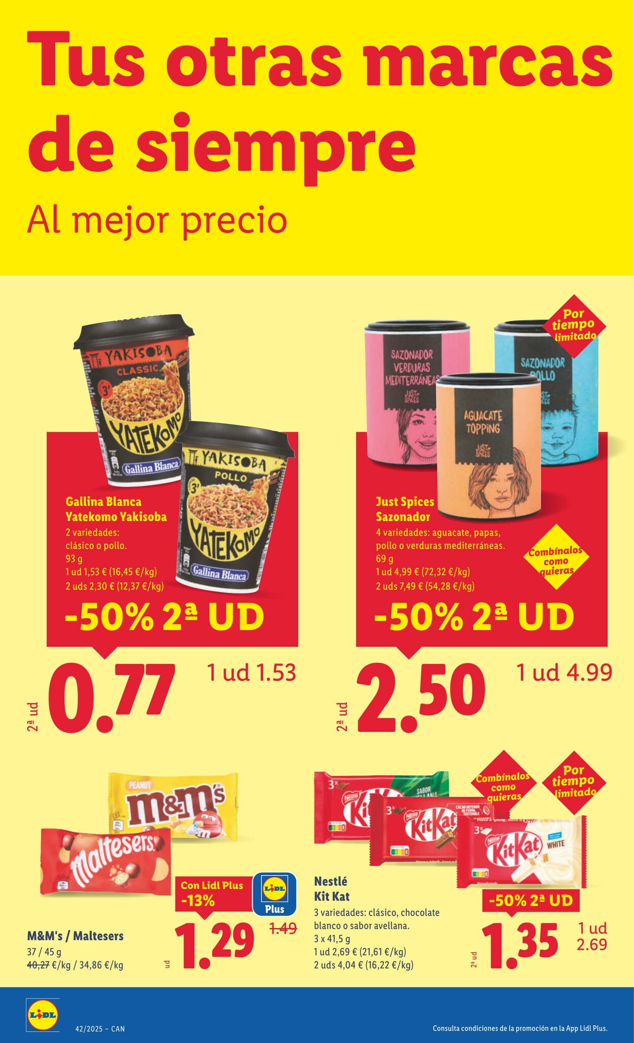 Folleto Lidl 13.10.2025 - 19.10.2025