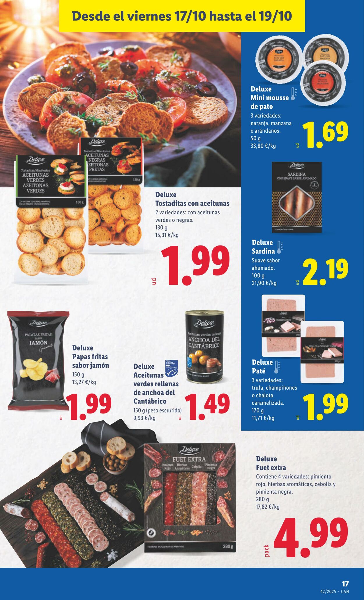 Folleto Lidl 13.10.2025 - 19.10.2025