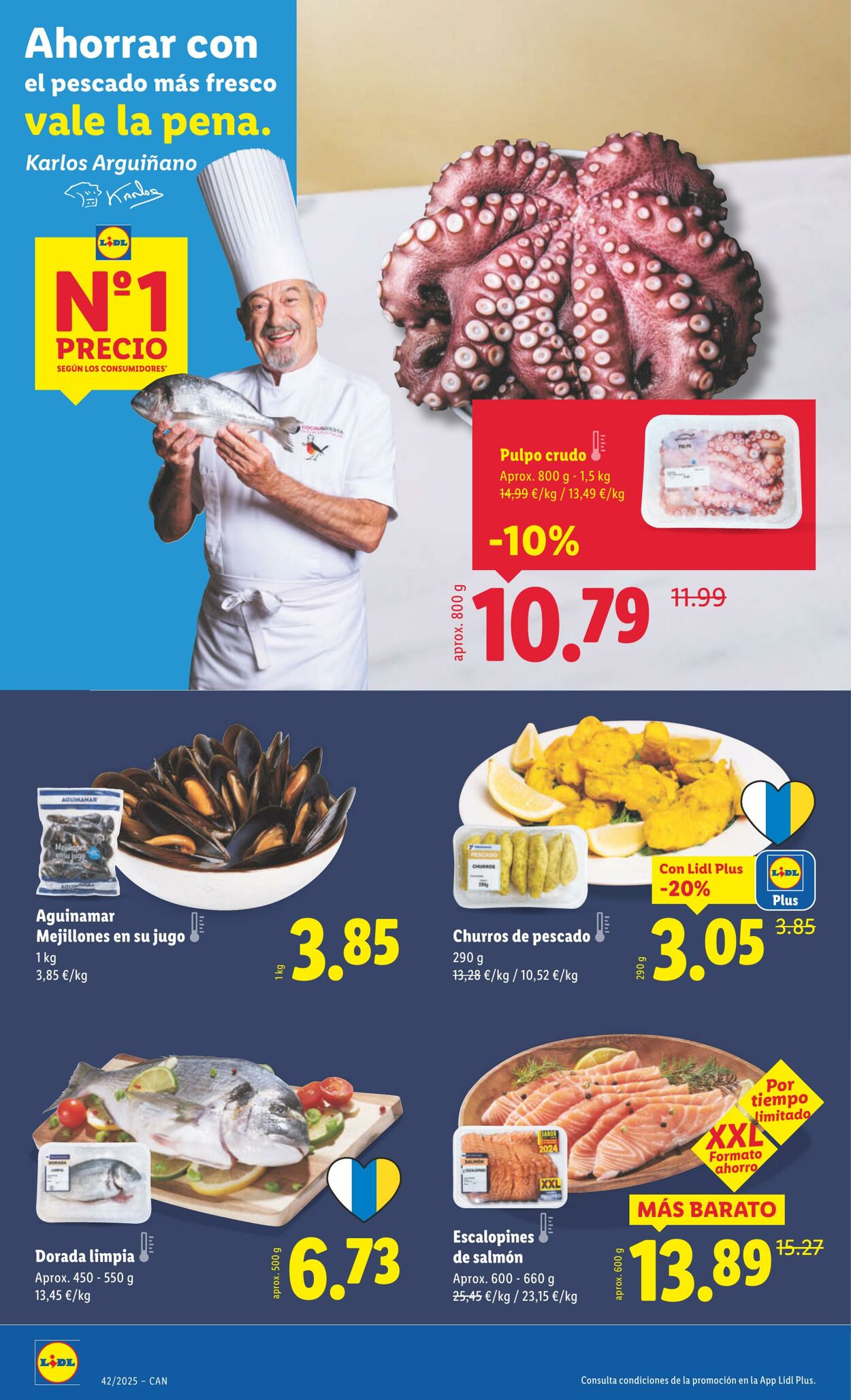 Folleto Lidl 13.10.2025 - 19.10.2025