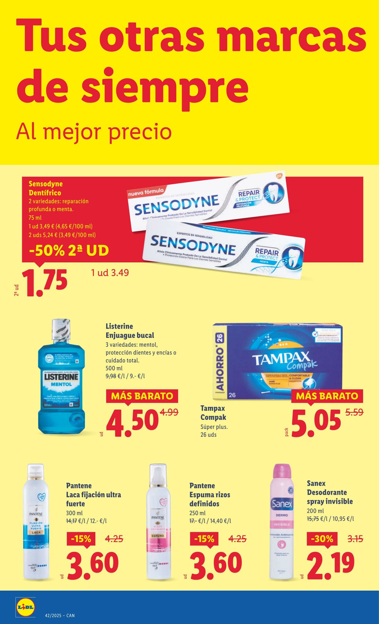 Folleto Lidl 13.10.2025 - 19.10.2025