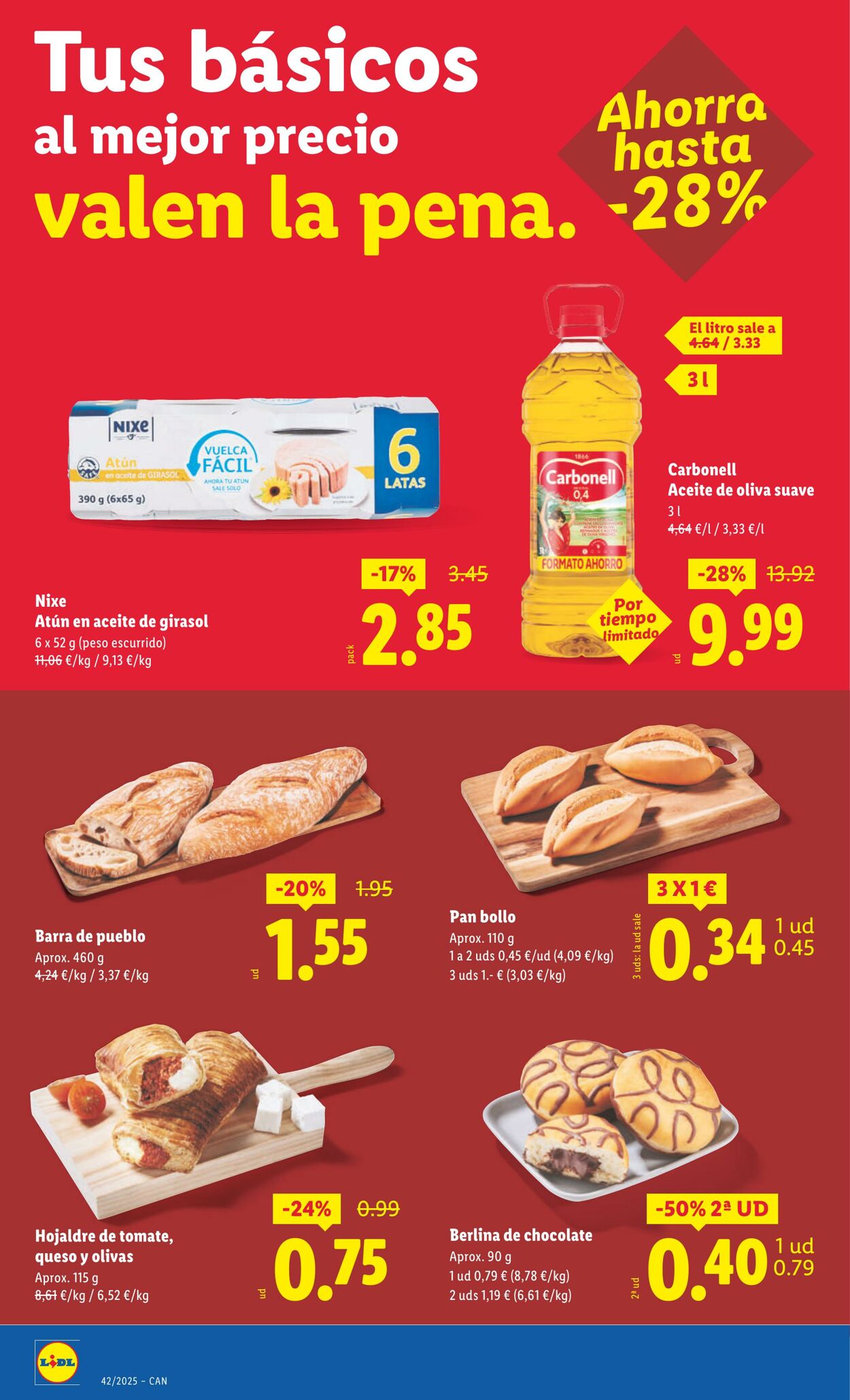 Folleto Lidl 13.10.2025 - 19.10.2025