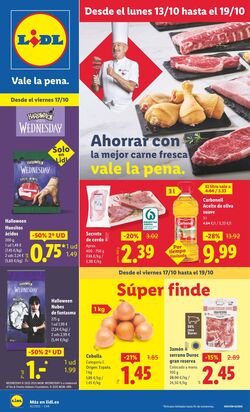 Folleto Lidl 13.10.2025 - 19.10.2025