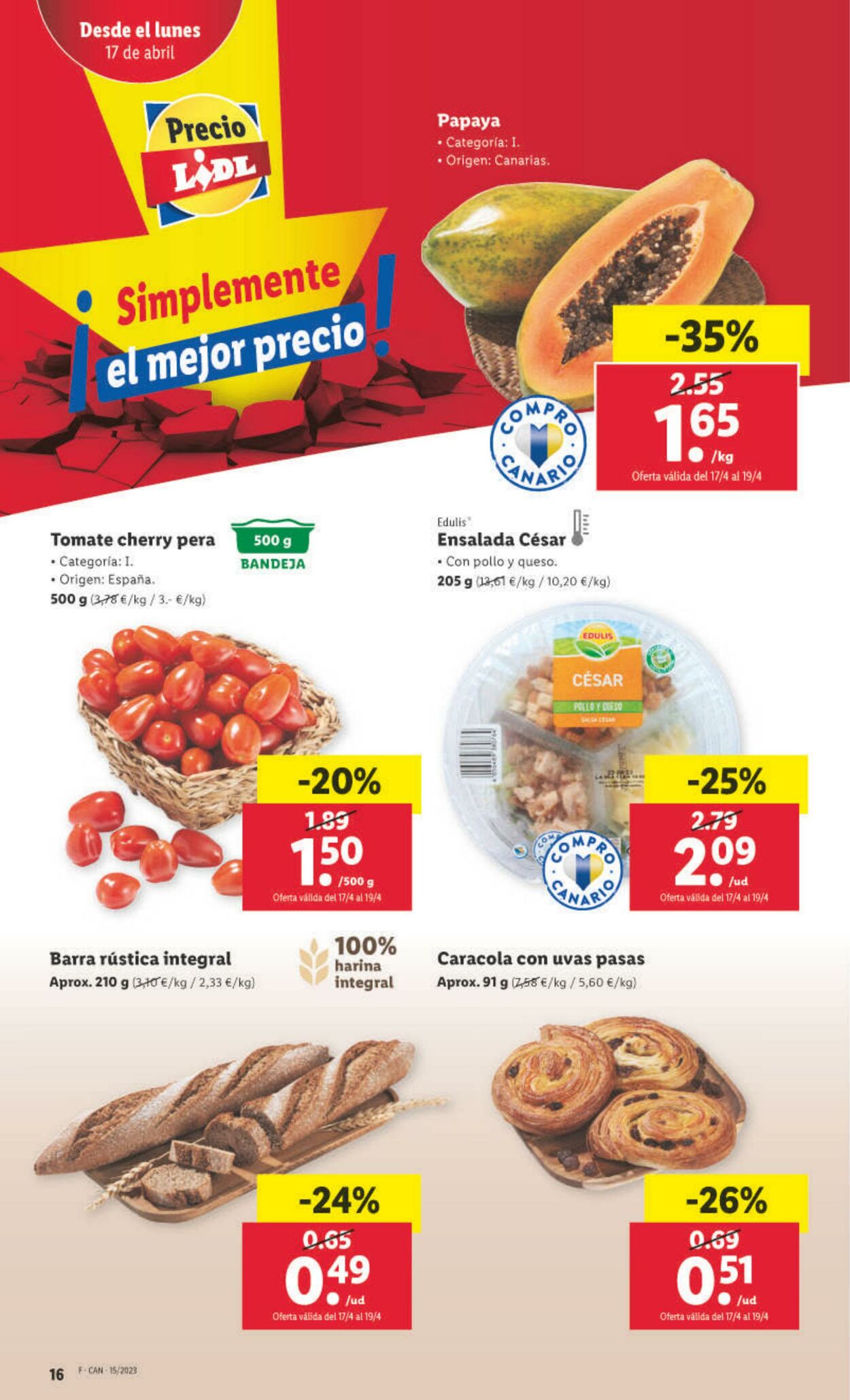 Folleto Lidl 13.04.2023 - 19.04.2023