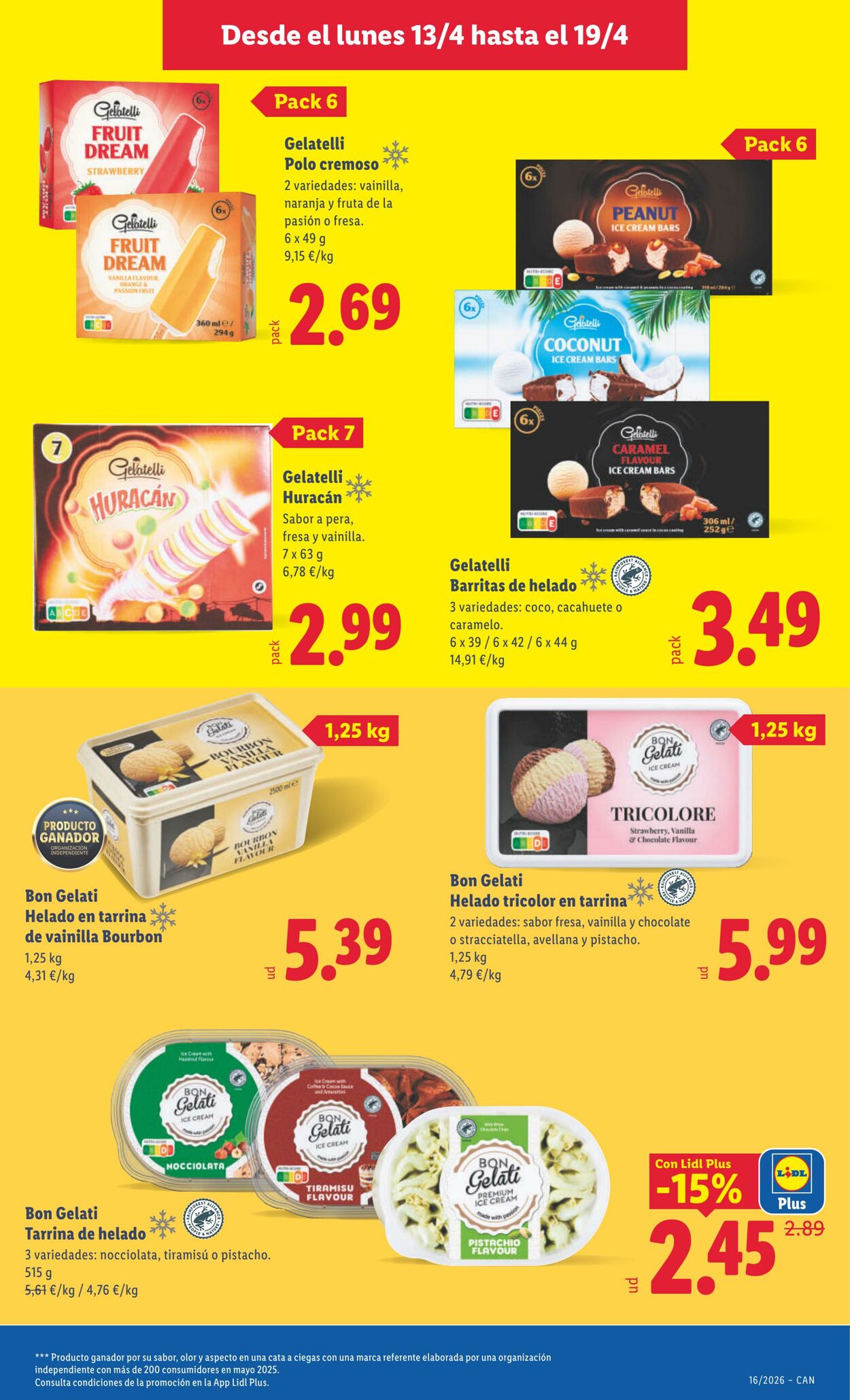 Folleto Lidl 13.04.2026 - 19.04.2026