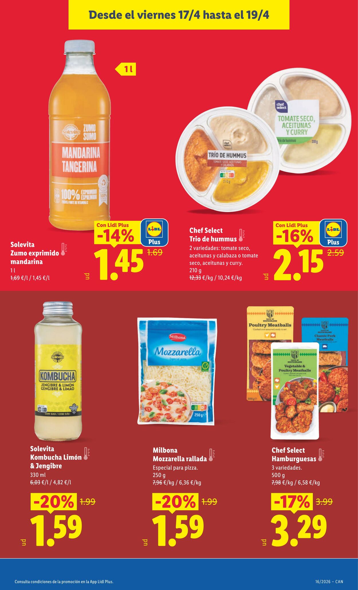 Folleto Lidl 13.04.2026 - 19.04.2026