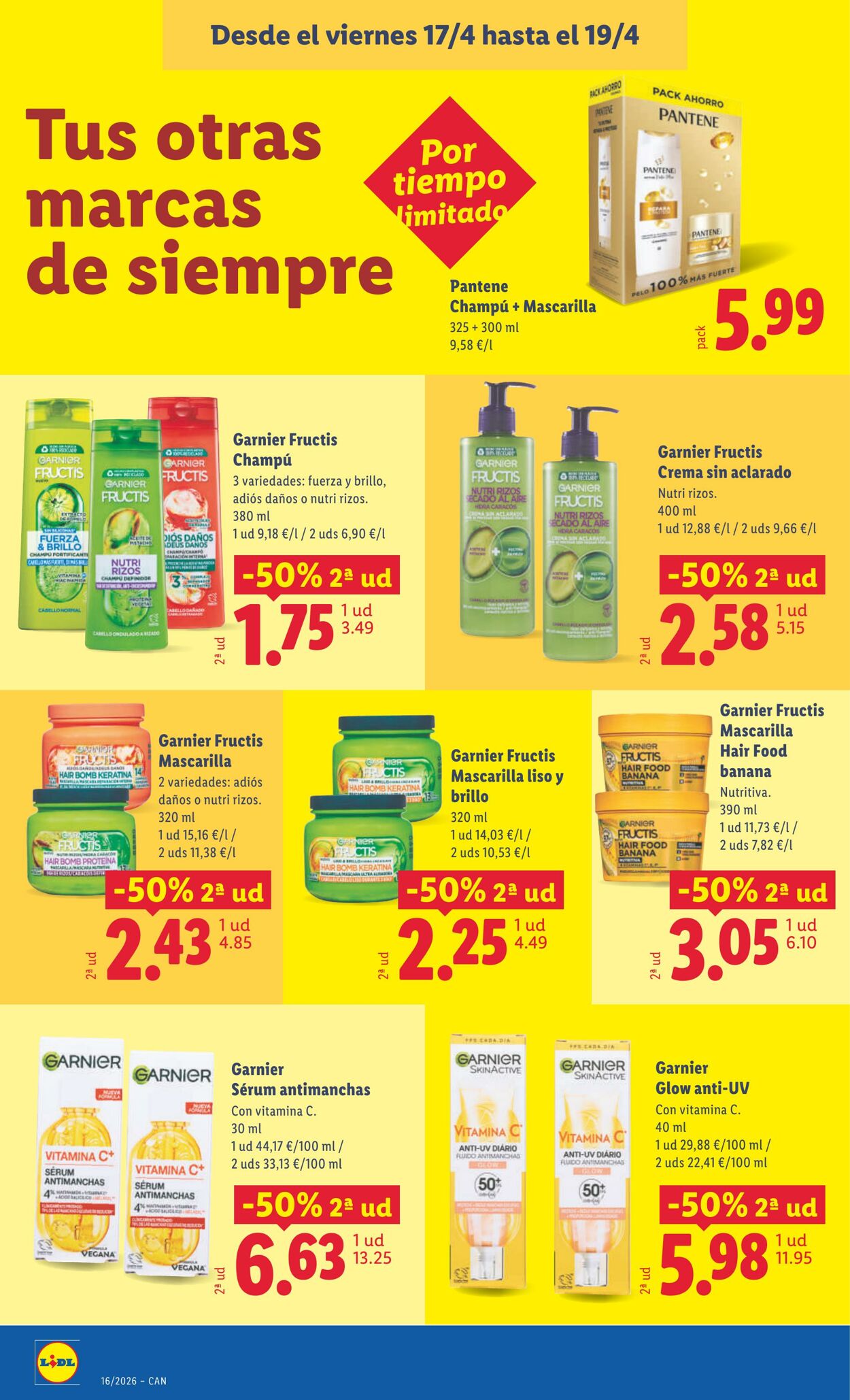Folleto Lidl 13.04.2026 - 19.04.2026