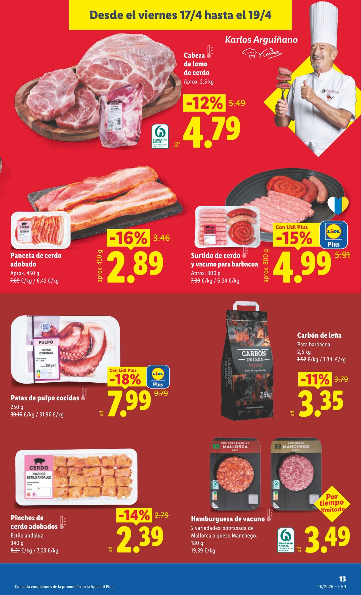 Folleto Lidl 13.04.2026 - 19.04.2026