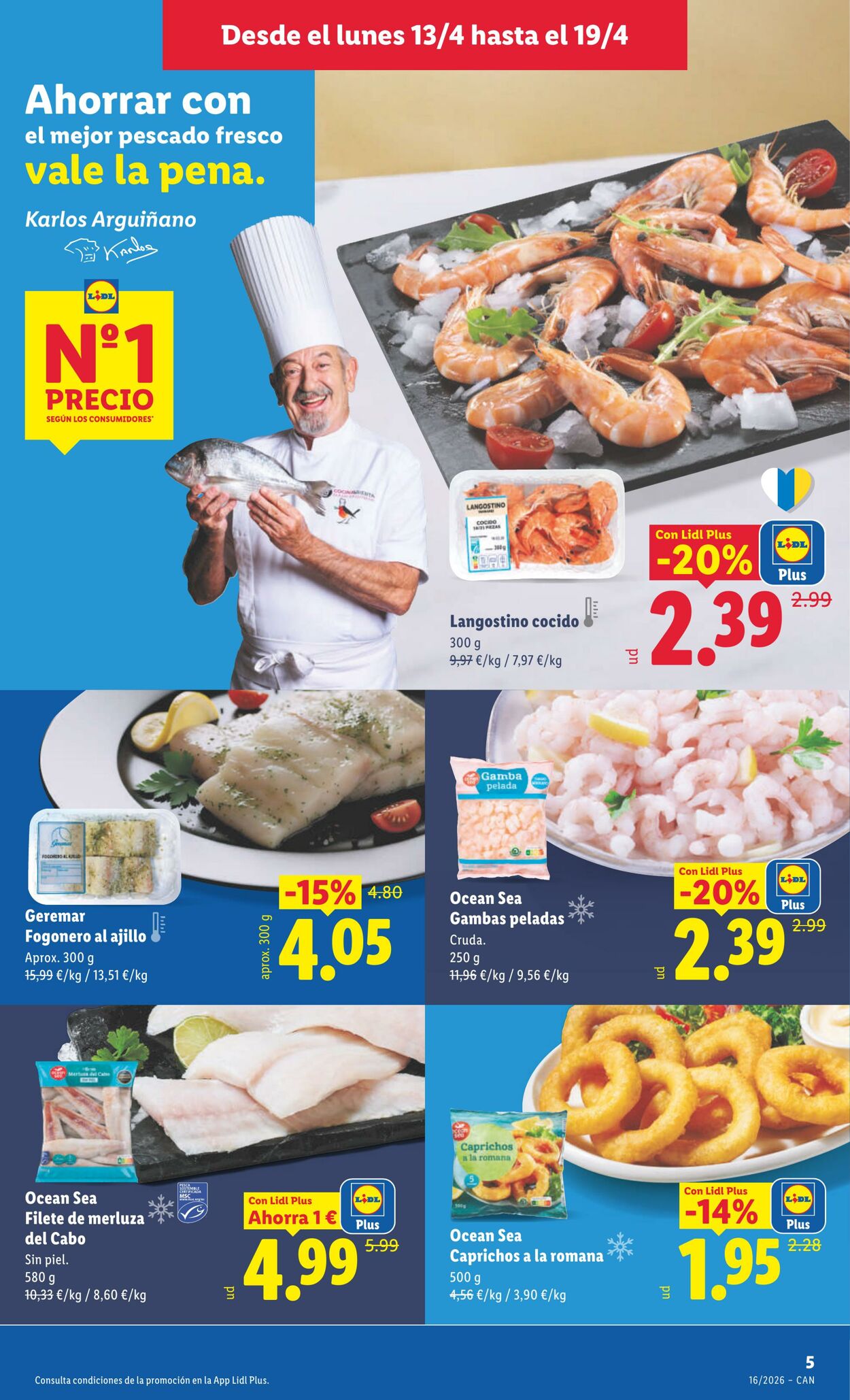 Folleto Lidl 13.04.2026 - 19.04.2026