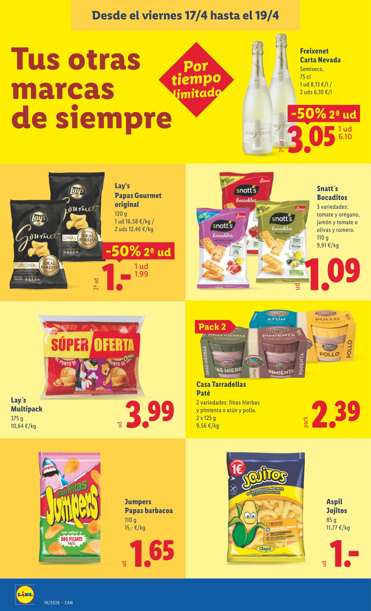 Folleto Lidl 13.04.2026 - 19.04.2026