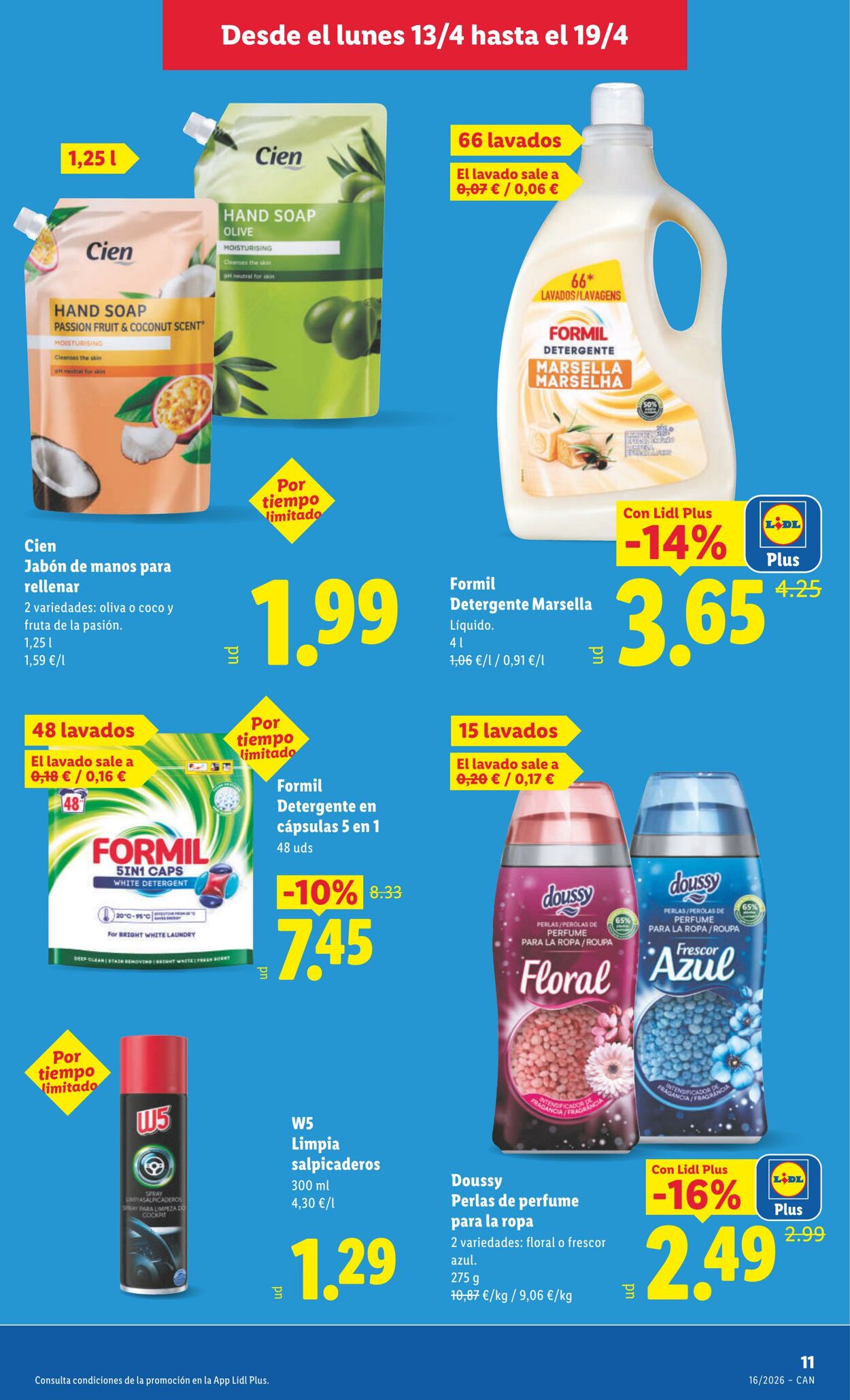Folleto Lidl 13.04.2026 - 19.04.2026