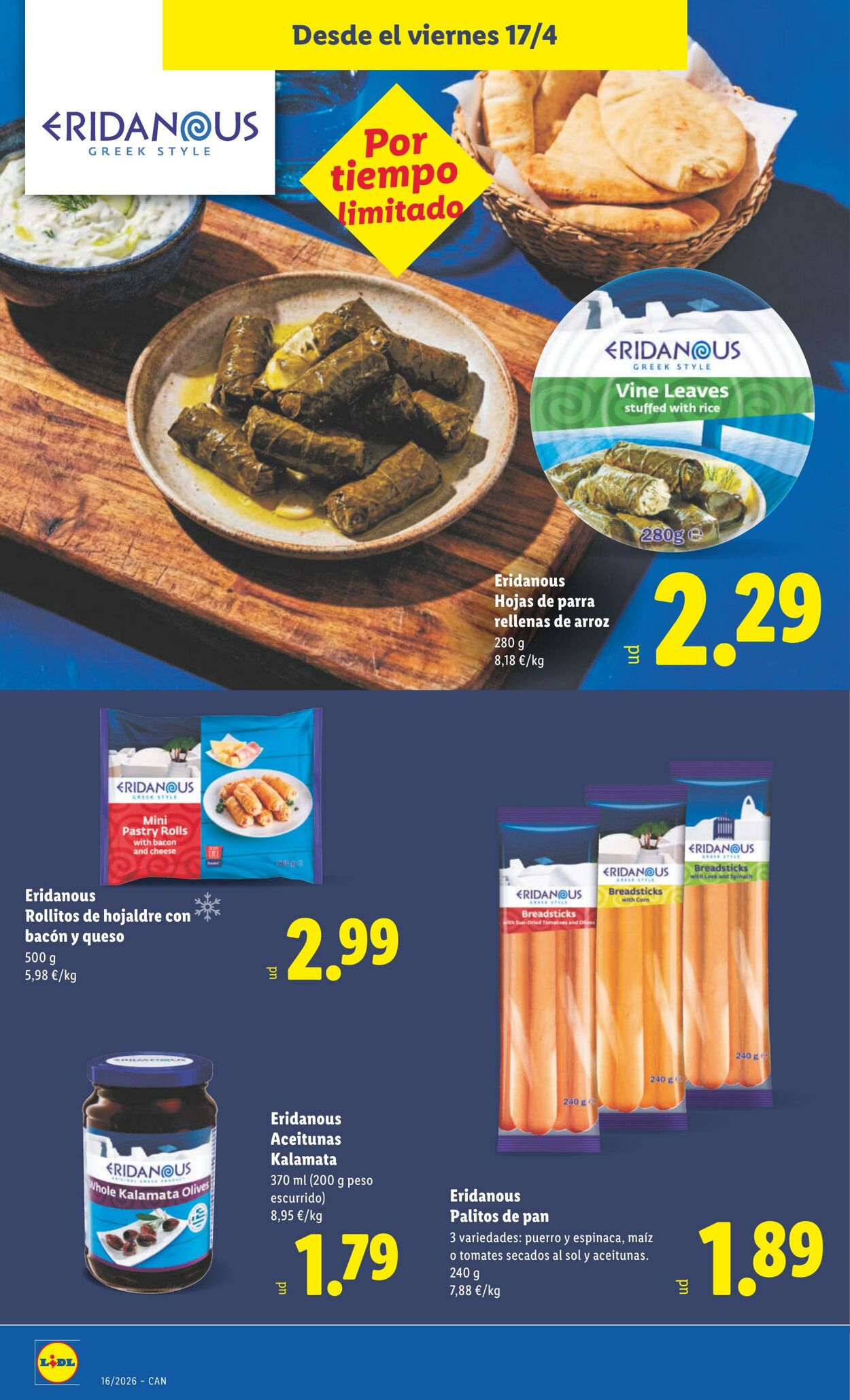 Folleto Lidl 13.04.2026 - 19.04.2026