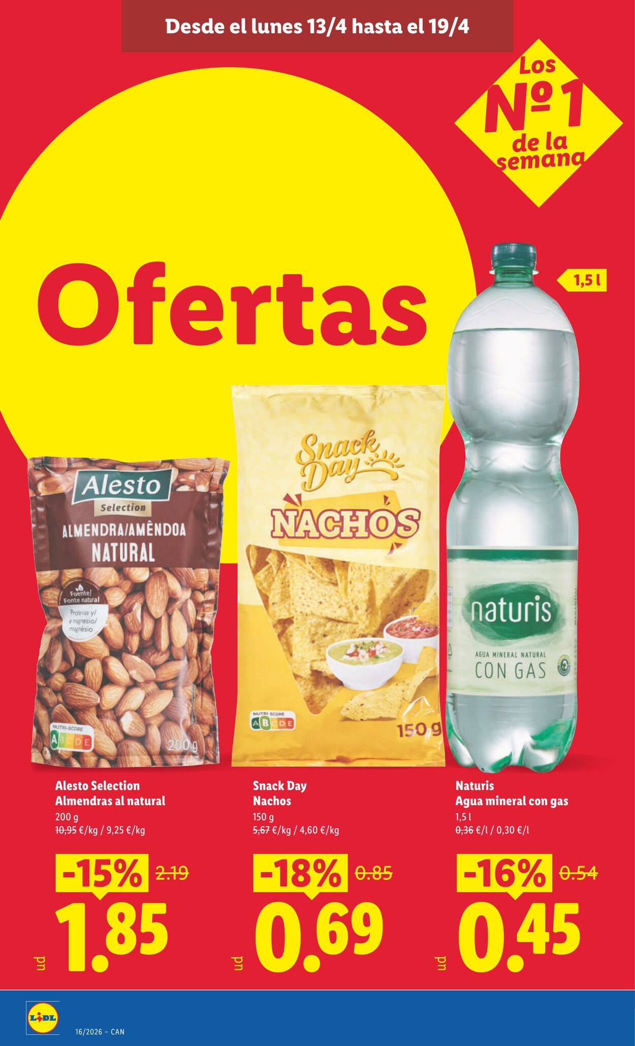 Folleto Lidl 13.04.2026 - 19.04.2026