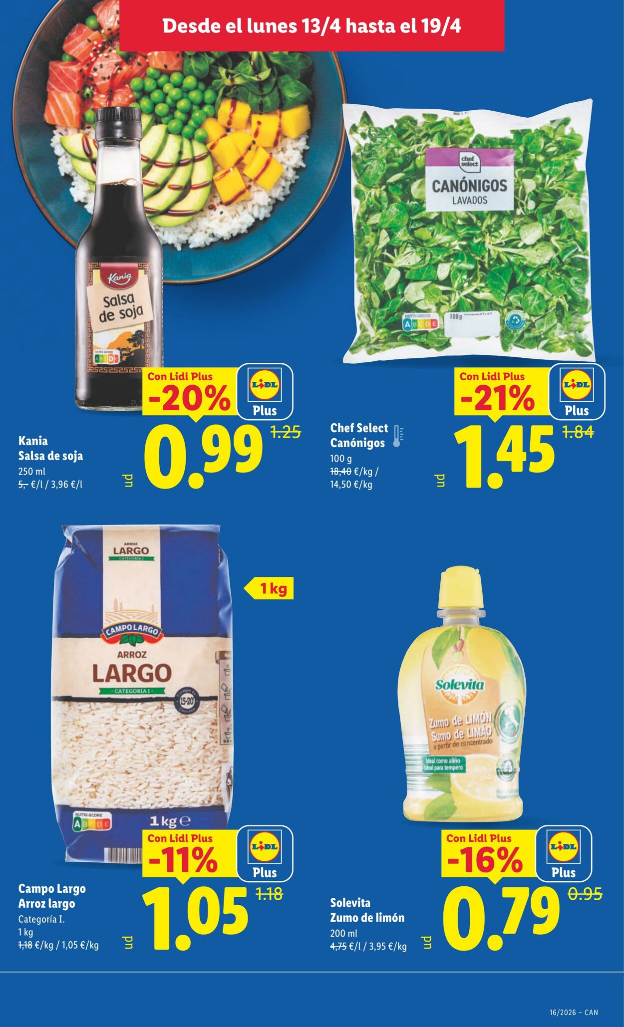 Folleto Lidl 13.04.2026 - 19.04.2026