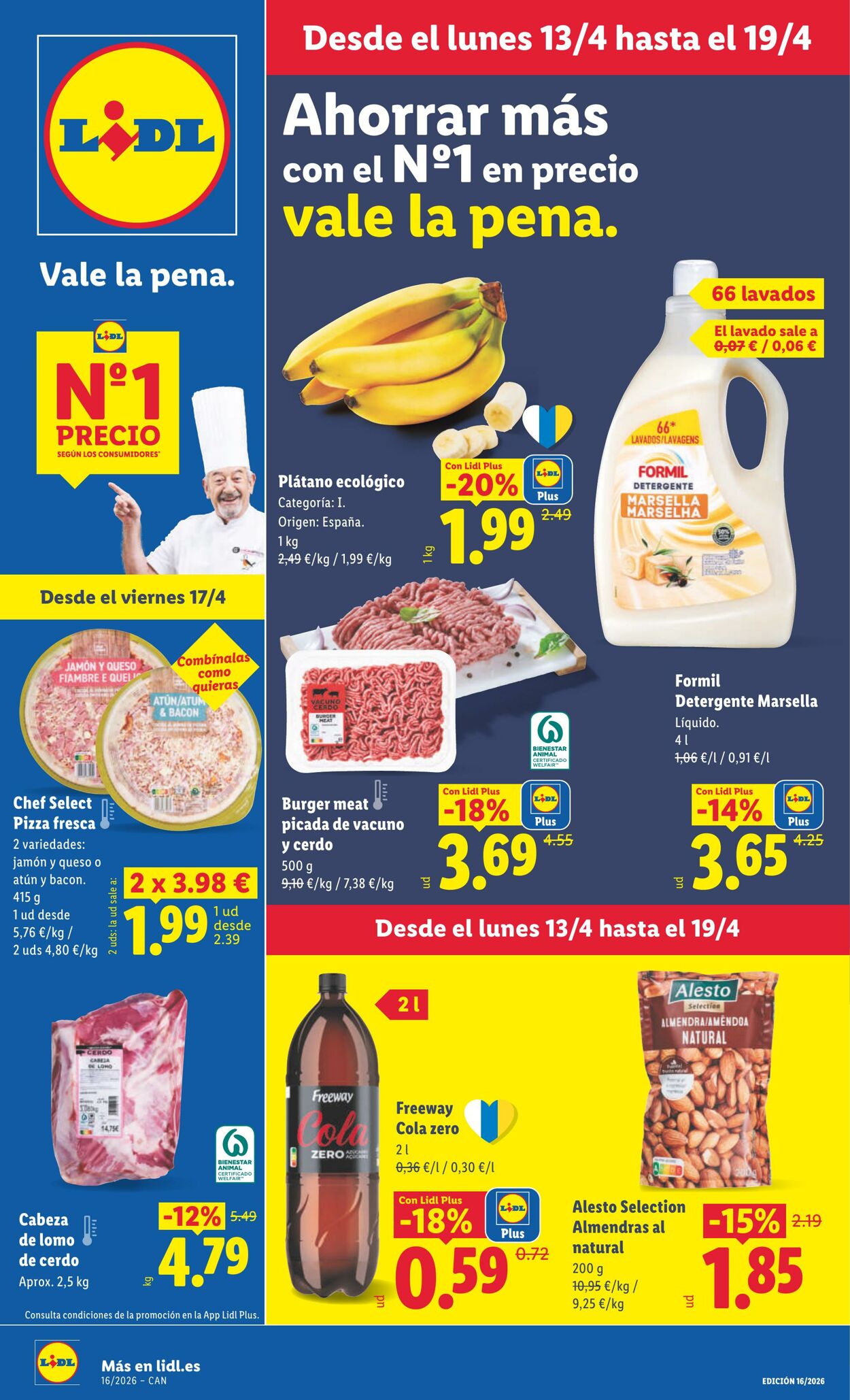 Folleto Lidl 13.04.2026 - 19.04.2026