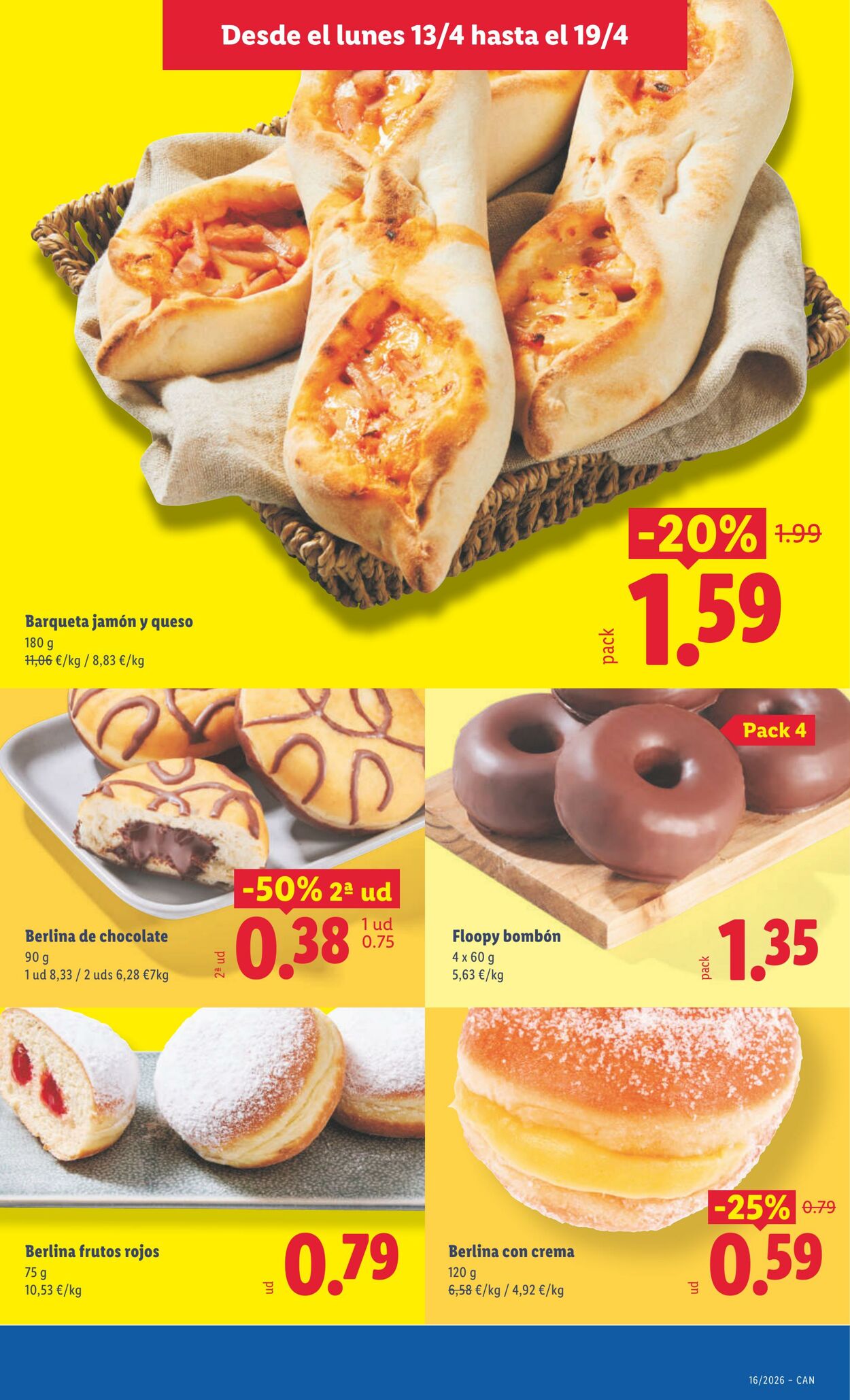 Folleto Lidl 13.04.2026 - 19.04.2026