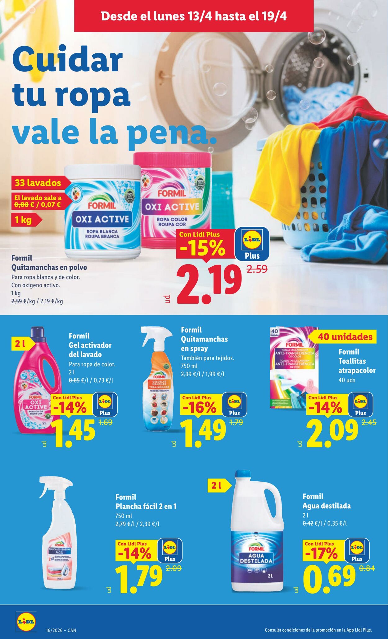 Folleto Lidl 13.04.2026 - 19.04.2026