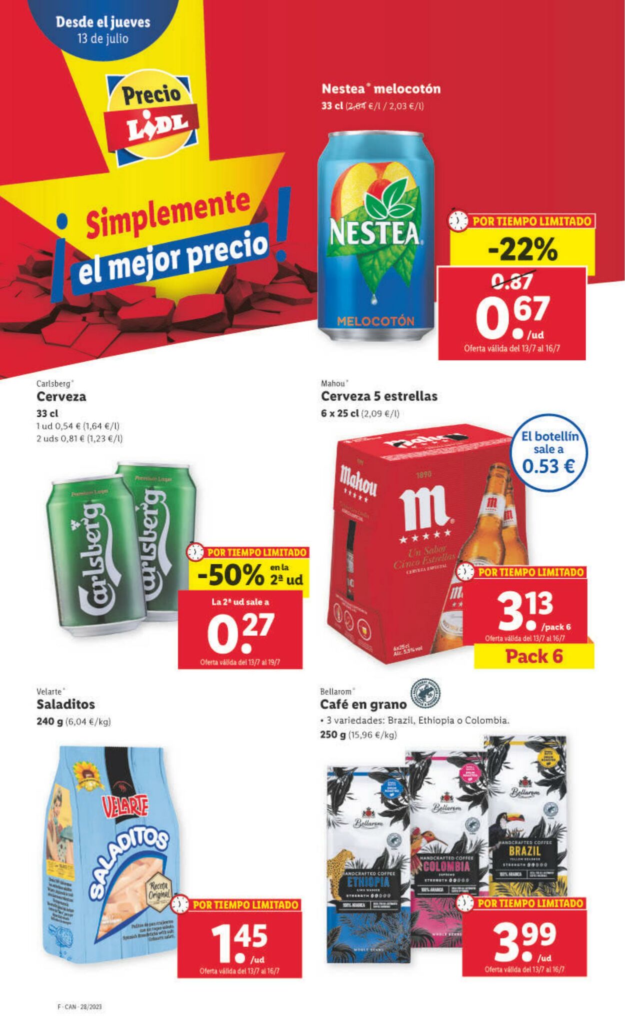 Folleto Lidl 13.07.2023 - 19.07.2023