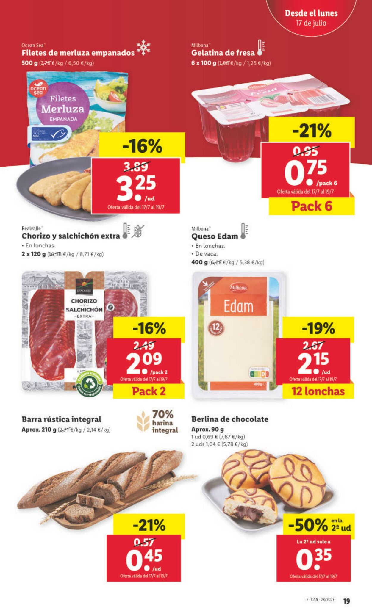 Folleto Lidl 13.07.2023 - 19.07.2023