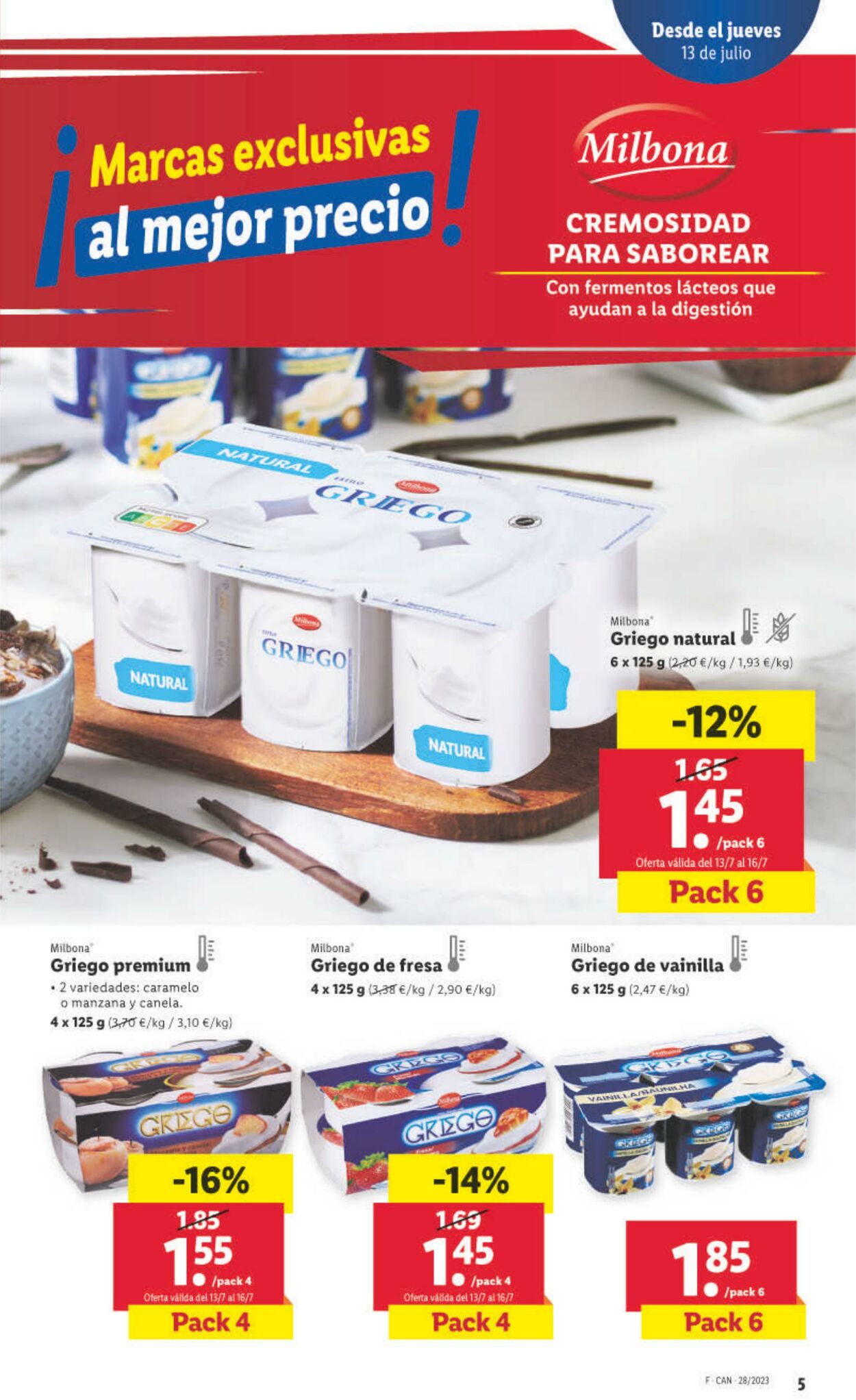 Folleto Lidl 13.07.2023 - 19.07.2023