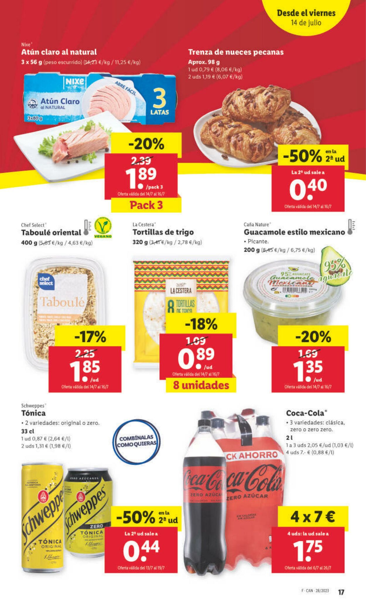 Folleto Lidl 13.07.2023 - 19.07.2023